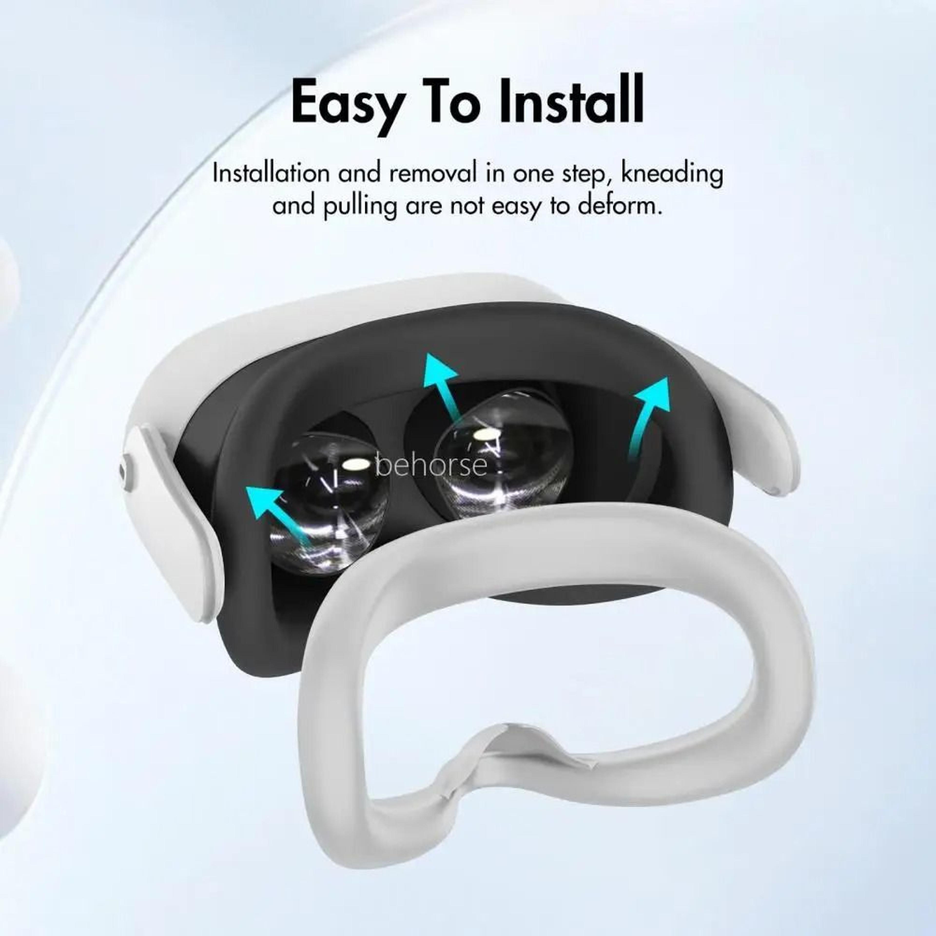 ComfortFit Silicone Face Cover For Meta Quest 3S 2