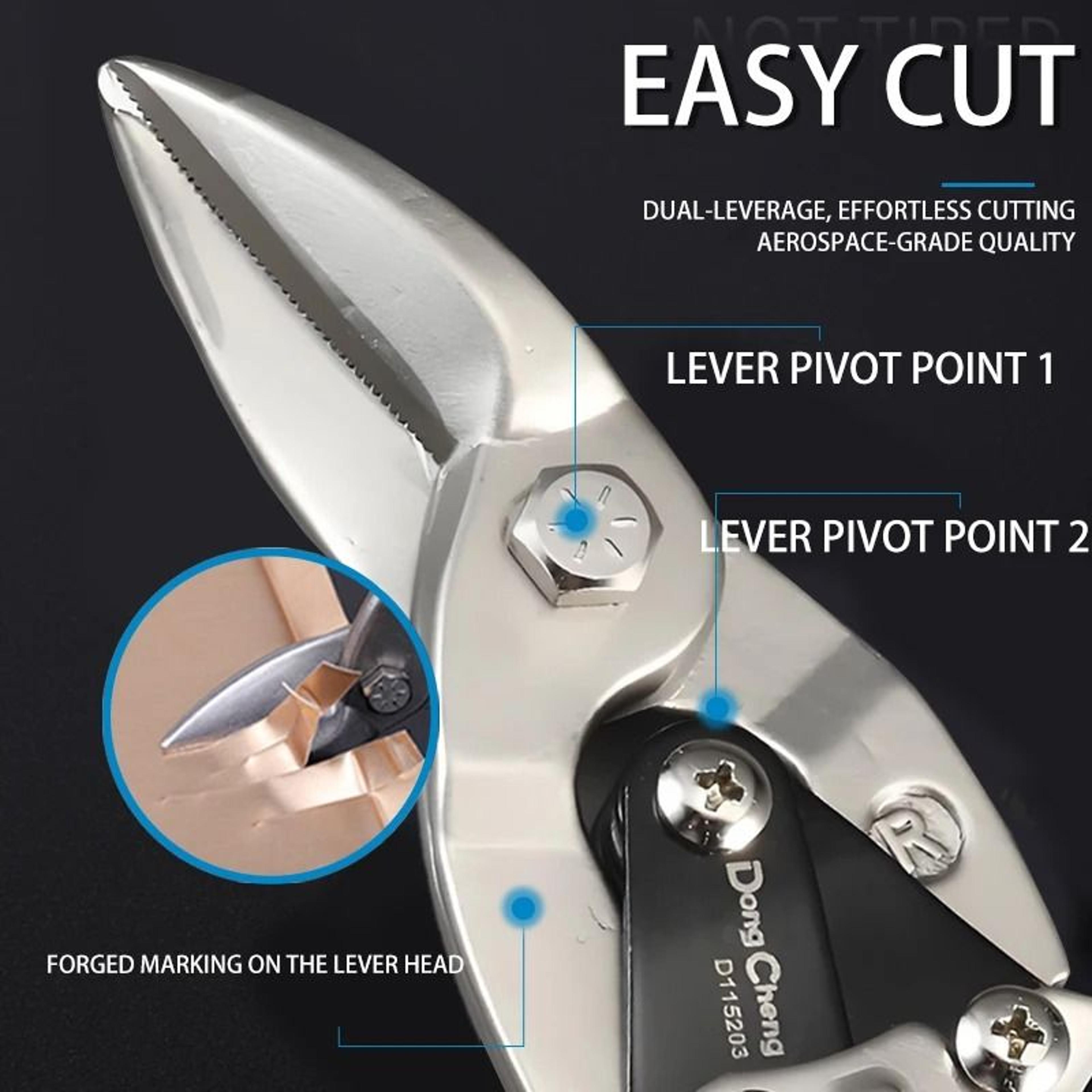 IndustrialGrade Aviation Scissor Tin Snips 1