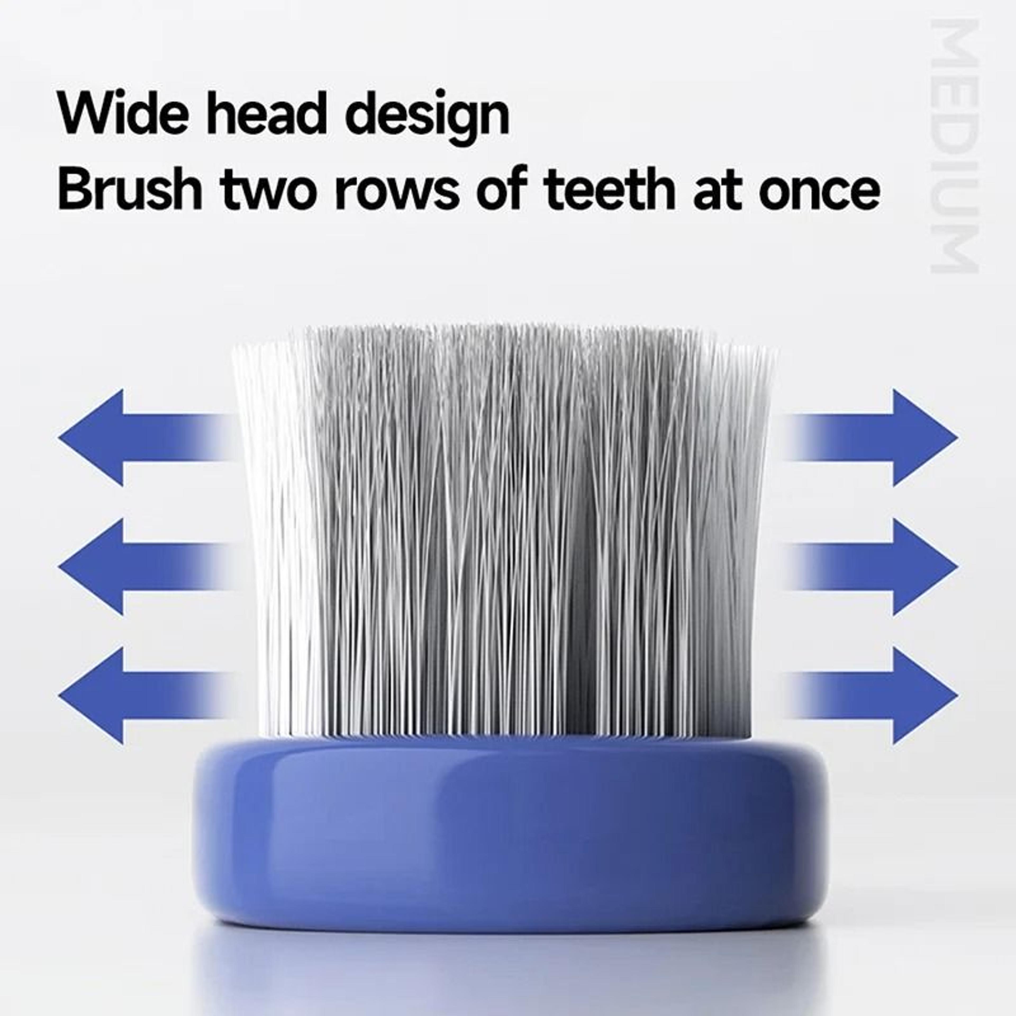 Universal 360 Deep Cleaning Hard Bristle Toothbrush For Men 6Piece Professional Se 4