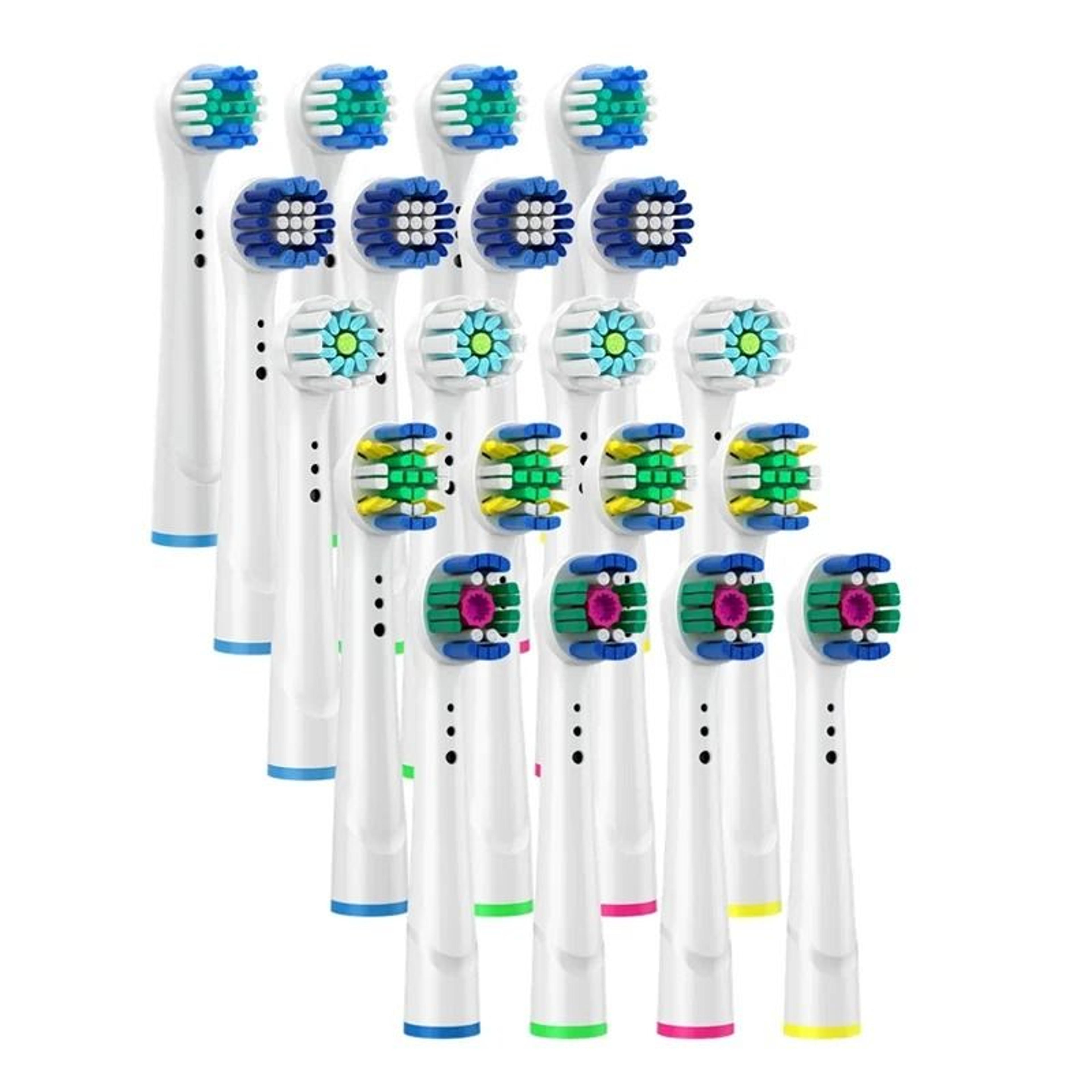 Universal HighPerformance Sonic Toothbrush Replacement Heads  4Piece Set 0