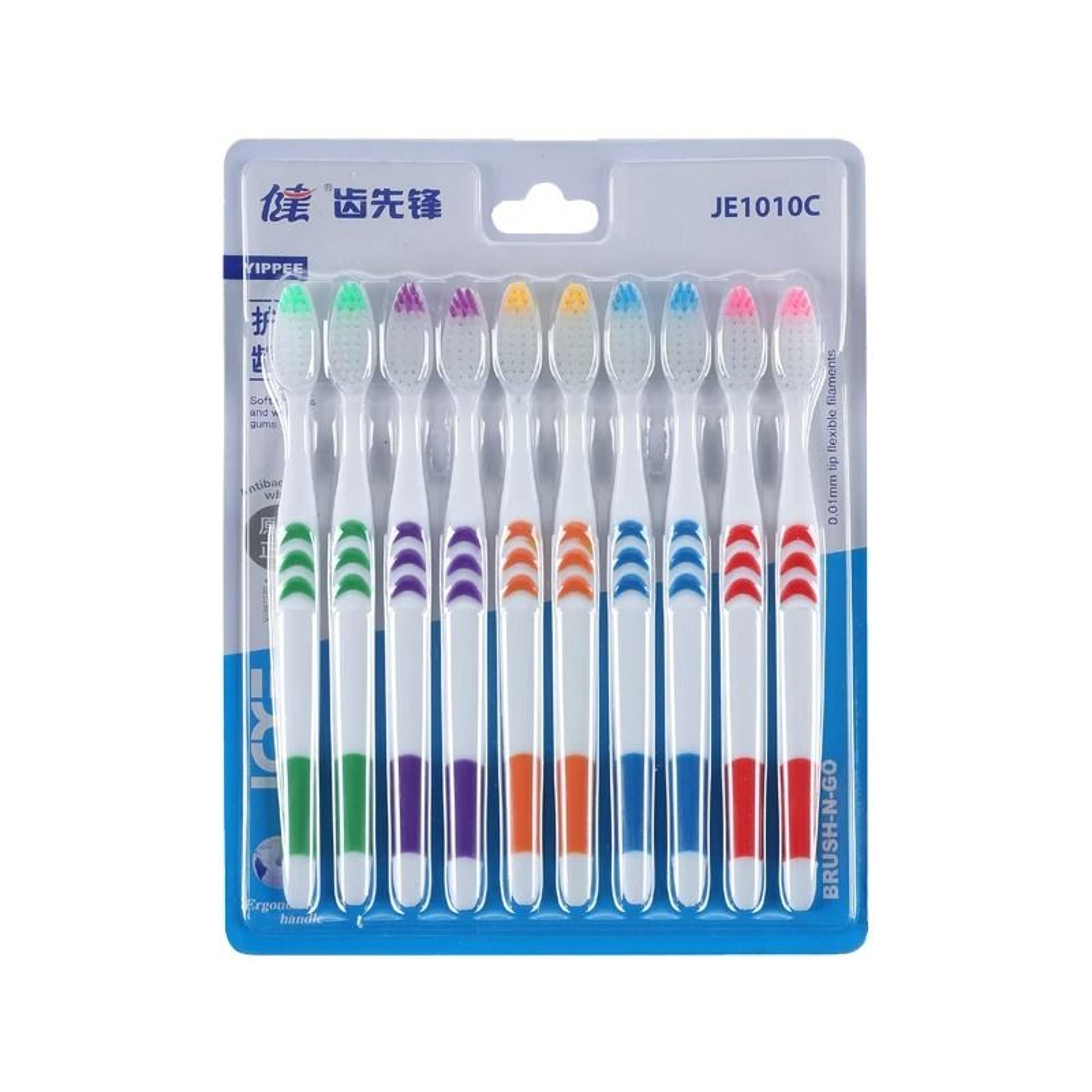 Antibacterial Bamboo Charcoal Soft Bristle Toothbrush For Men  Women 7