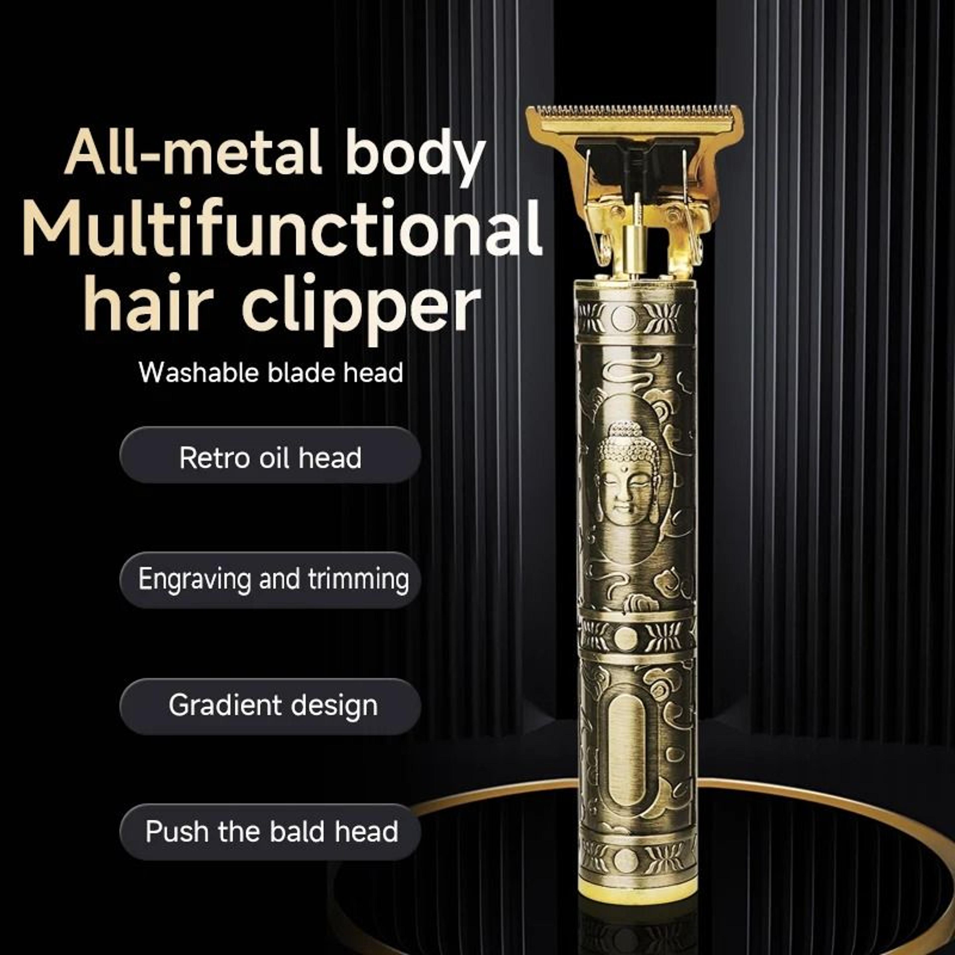 Professional Metal Body Hair Trimmer  Precision Stainless Steel Finishing Machine 0