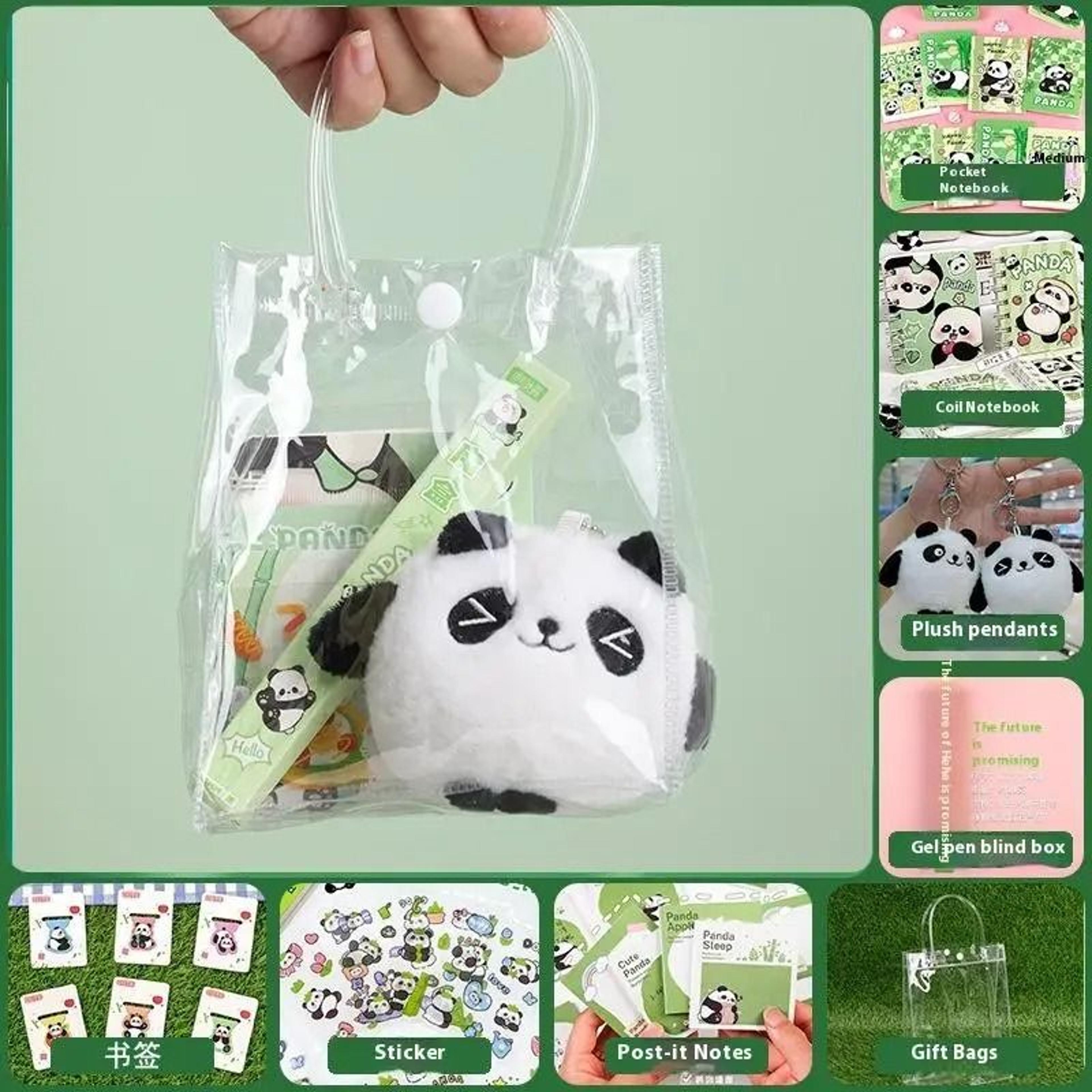 Kawaii Capybara Stationery Gift Set  Handbag Edition With Plush Pendants  Notebook 11