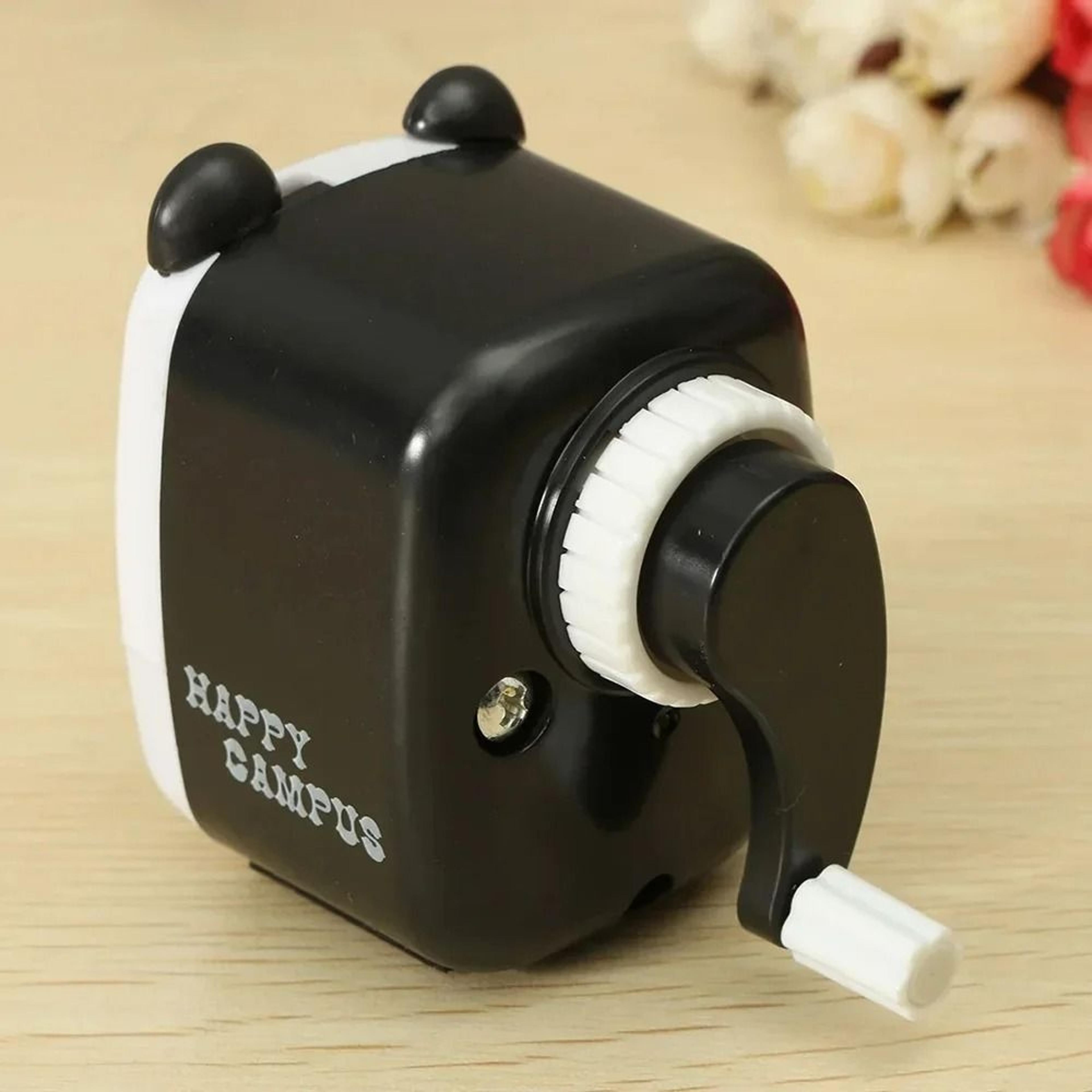 Professional Animal Series HandCranked Sharpener  Cute Panda  Tiger Student Stationery 3