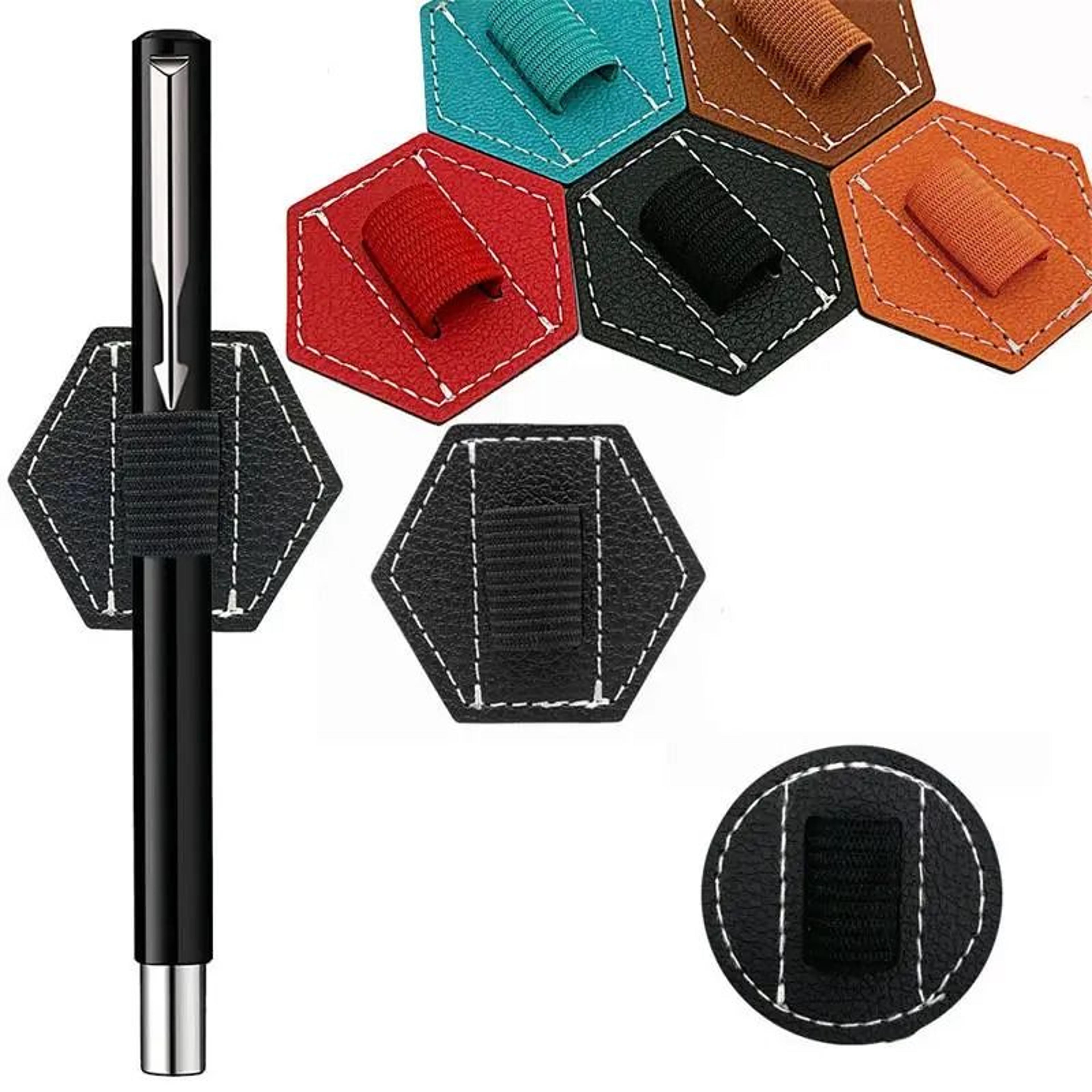 Premium PU SelfAdhesive  Magnetic Pen Holder  Universal Stylus  Stationery Organizer 2