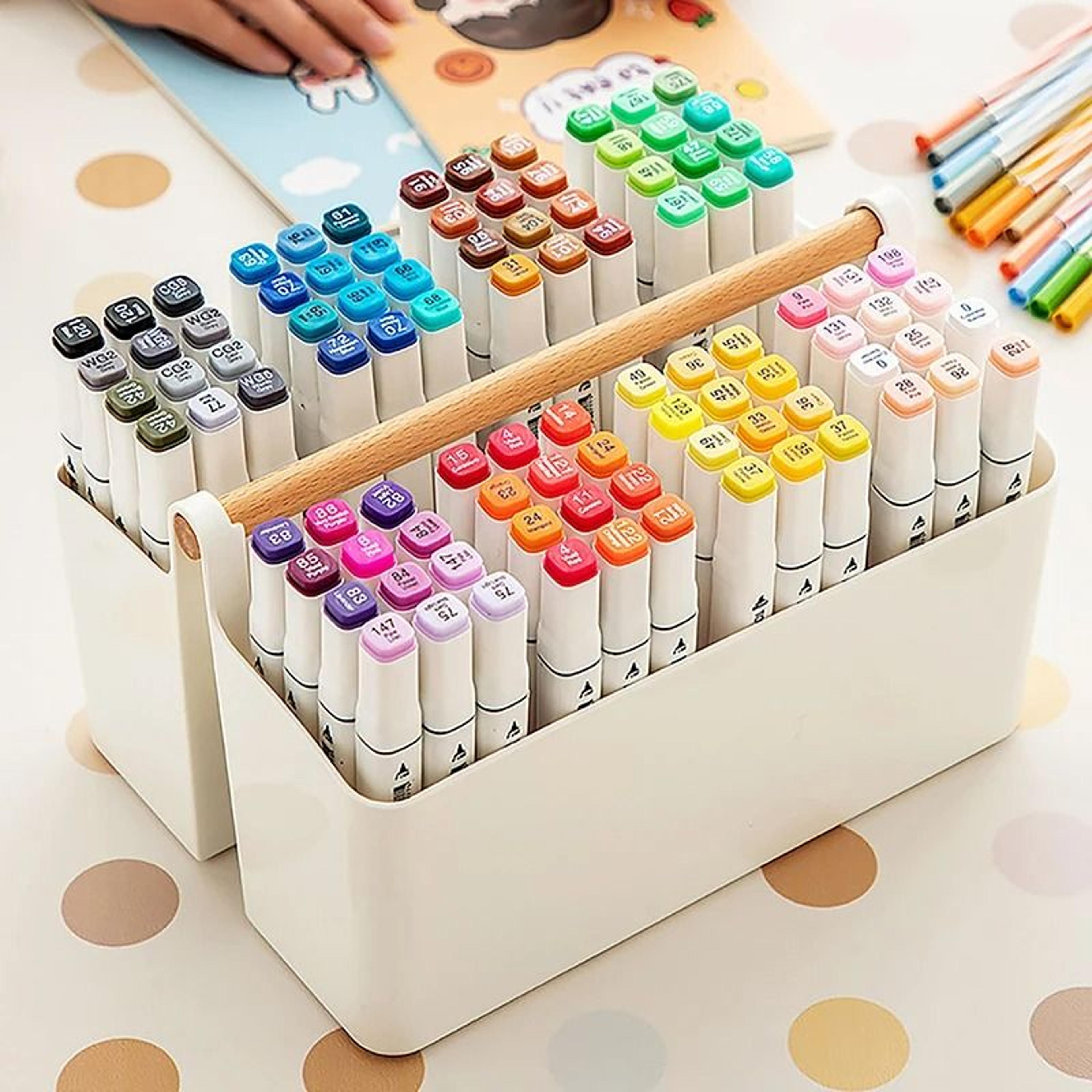 Multifunctional Desktop Storage Basket  Large Capacity Office  School Organizer 2