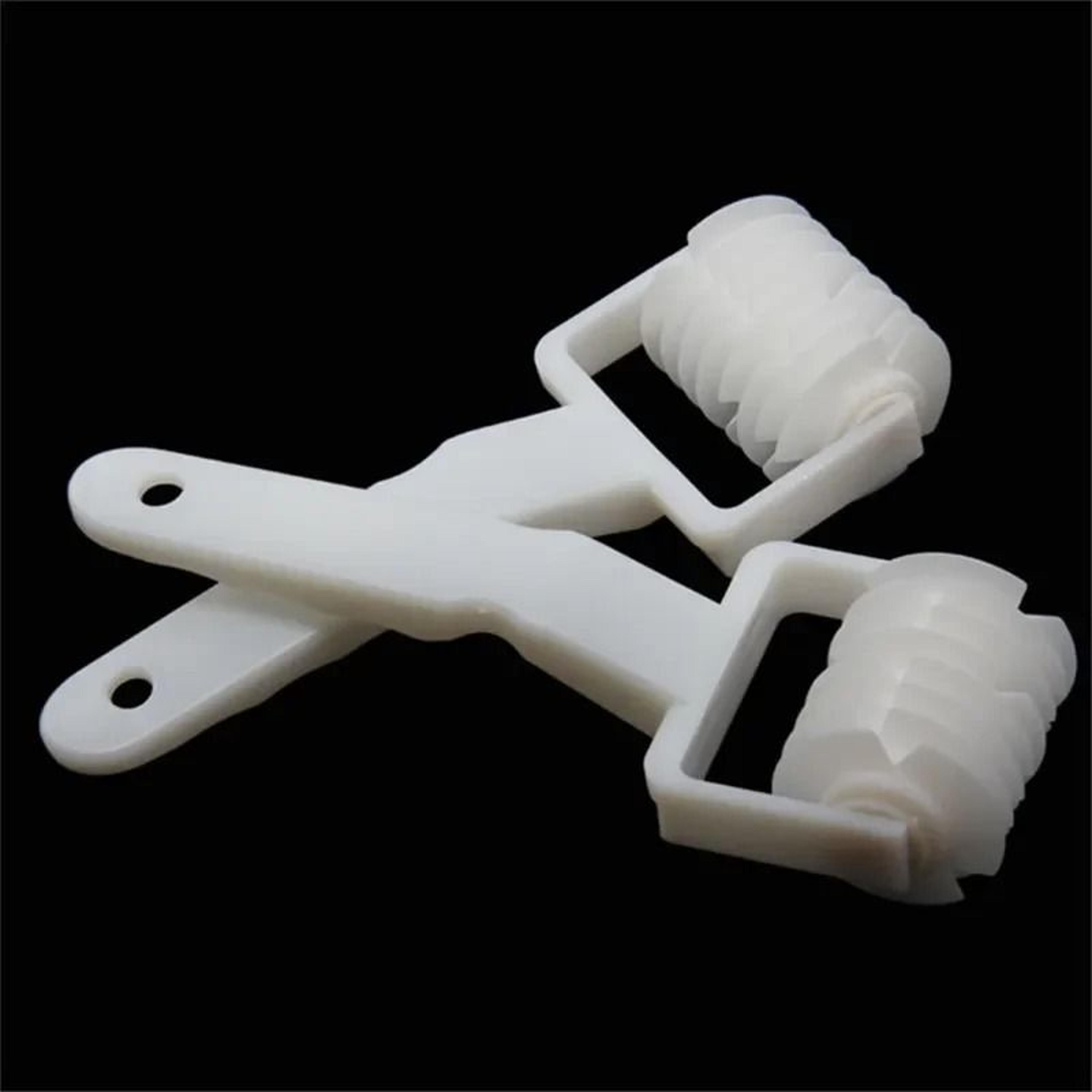 Plastic Lattice Roller Cutter  Professional Pizza  Pastry Dough Embossing Tool 3
