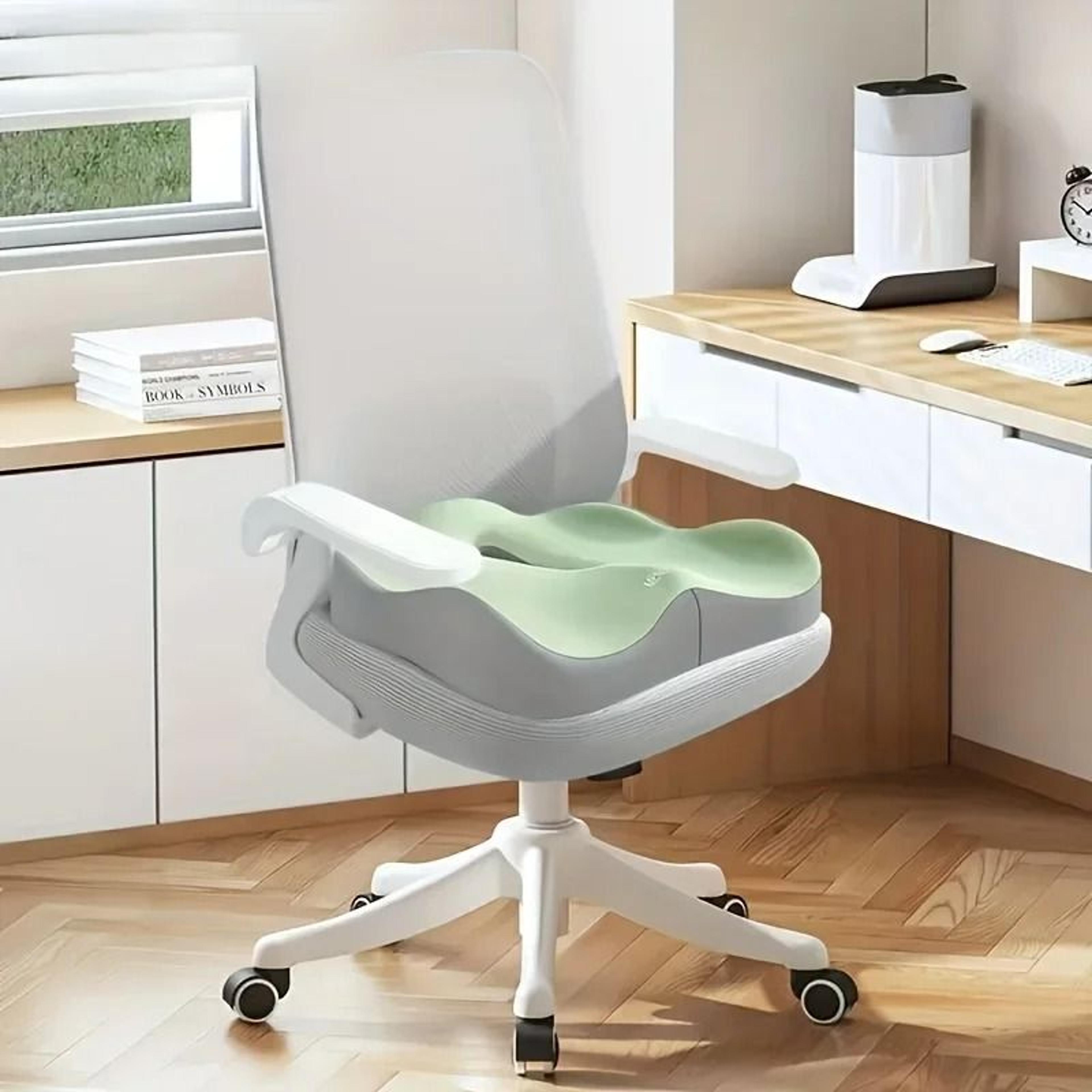 3D Ergonomic Memory Foam Seat Cushion  Essential Comfort For Office  Car 8