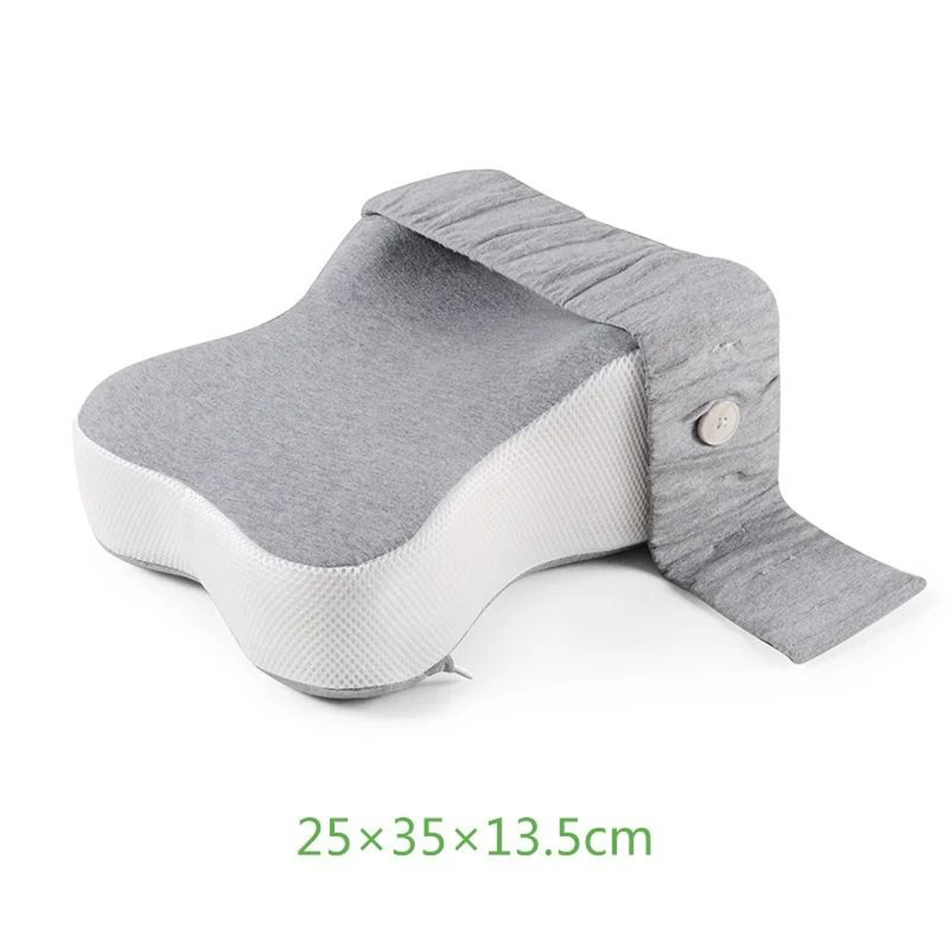 Orthopedic Side Sleeping Leg Pillow  Slow Rebound Memory Foam With Adjustable Strap 3