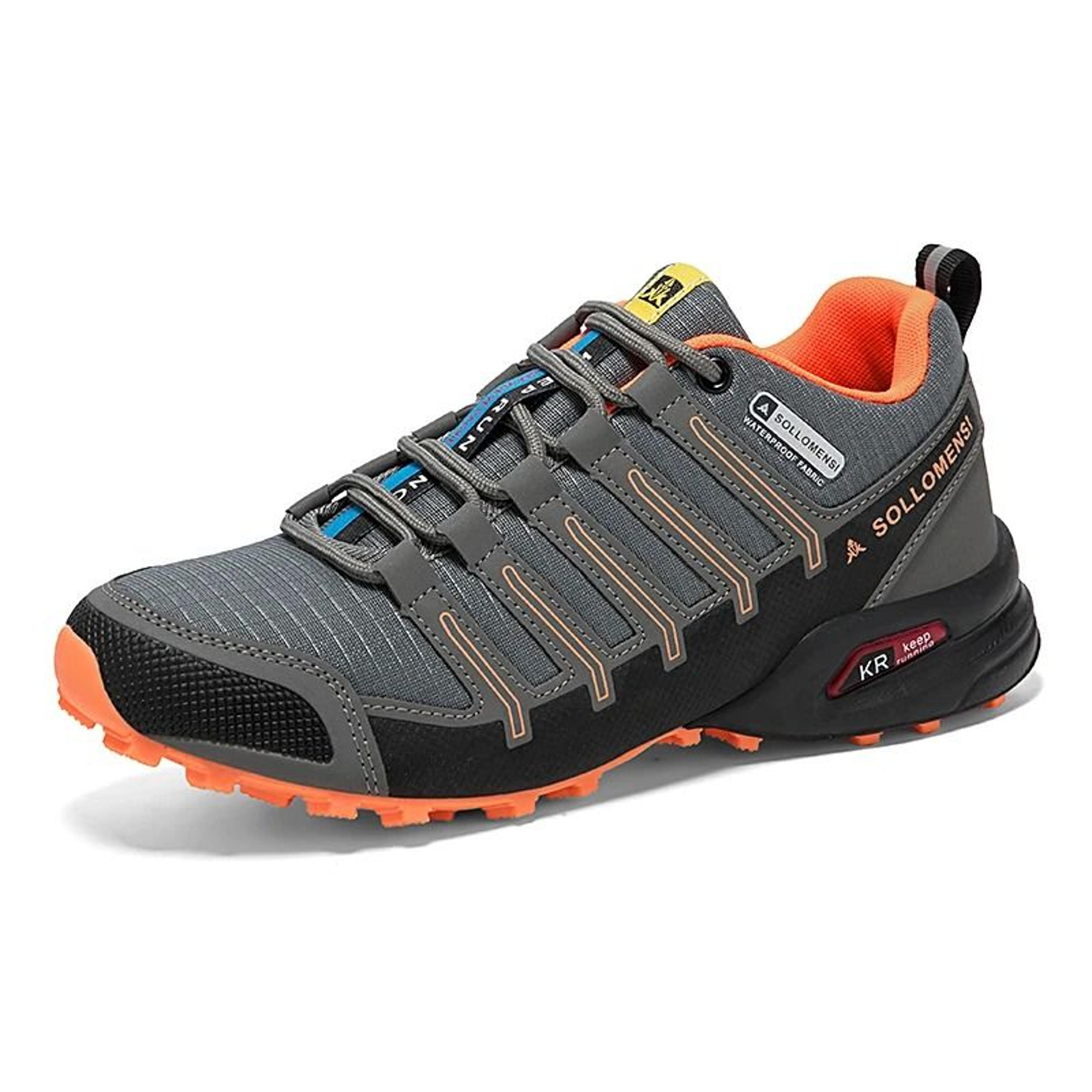Mens AllTerrain Hiking Shoes  Waterproof  NonSlip Tactical Sports Footwear 7