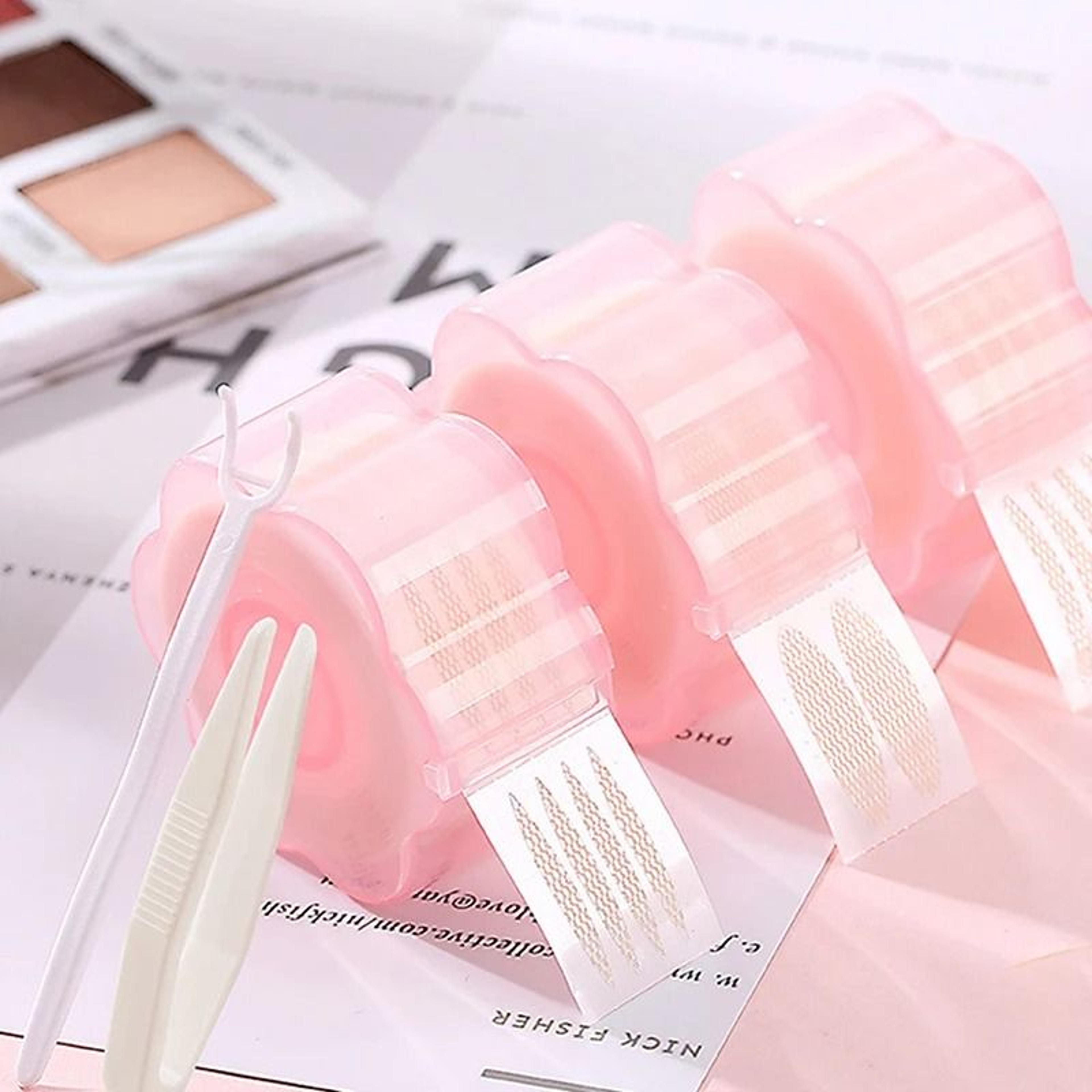 360pcs Invisible Mesh Eyelid Tape  WaterActivated Lace Beauty Tool For Big Eyes 0