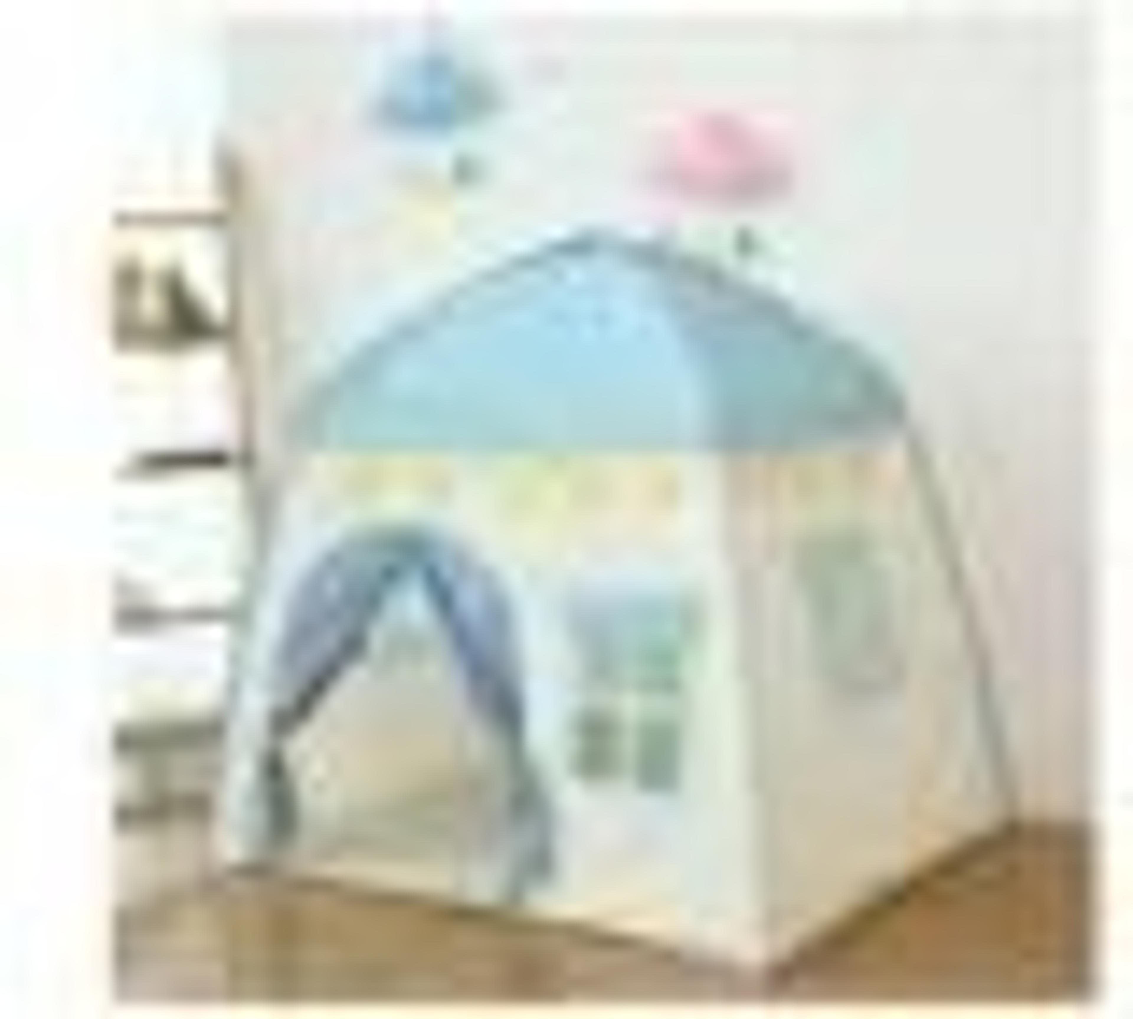 Childrens Folding Teepee Tent  Indoor  Outdoor Princess Castle Playhouse 8