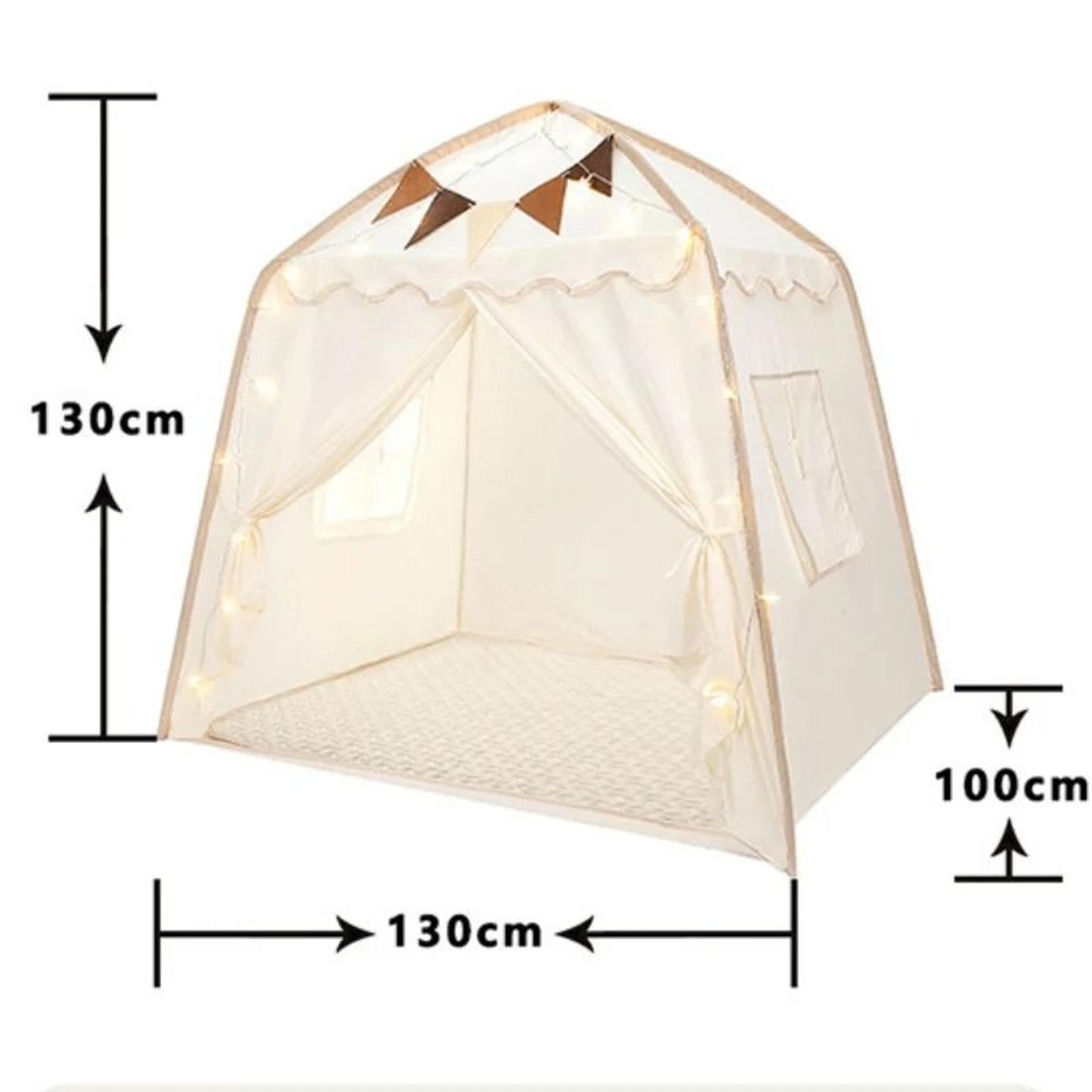 Portable Kids Play Tent  Large Foldable Toddler Castle  Princess 3