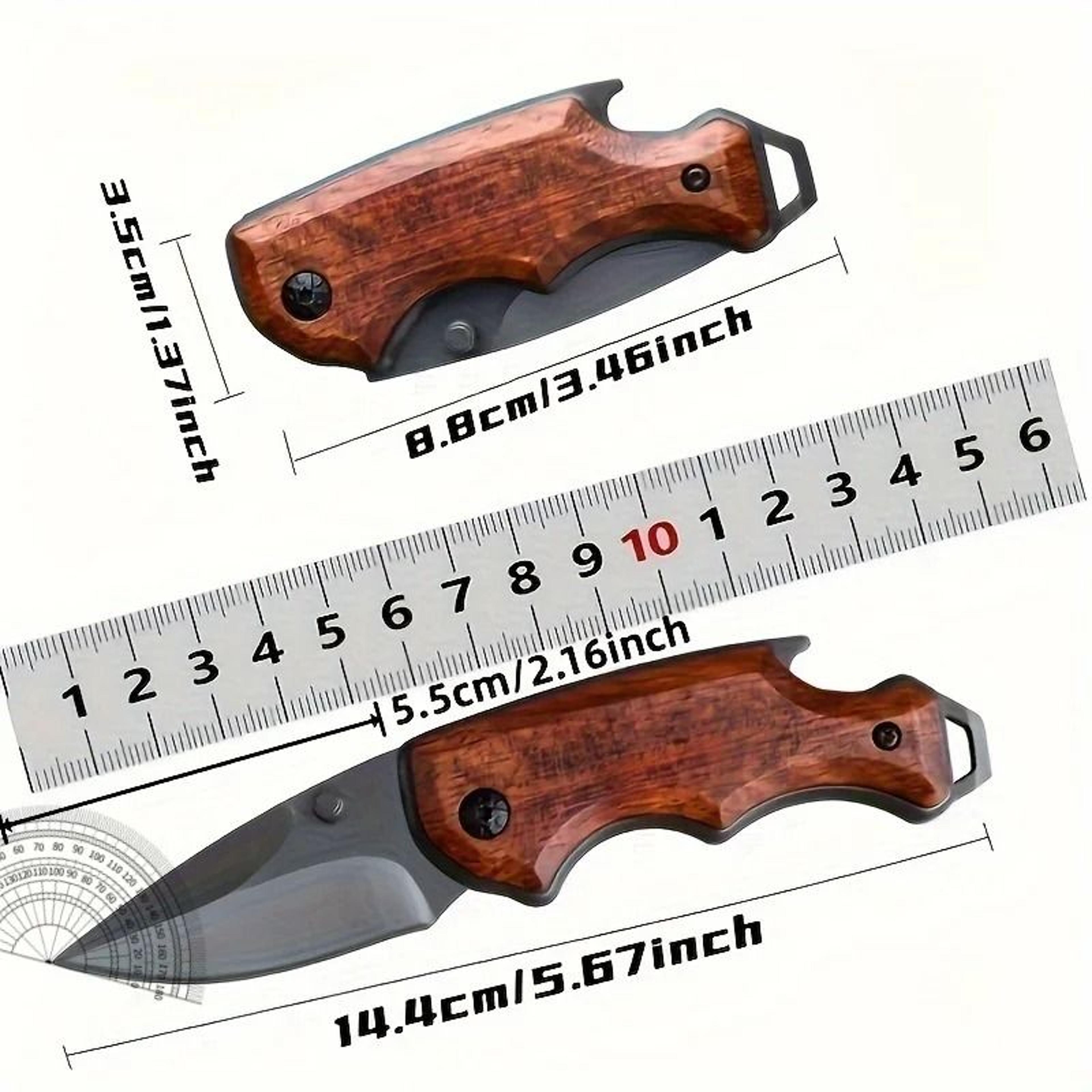 Survival Portable Knife  Multifunctional Mini Folding Military Pocket Knife 6