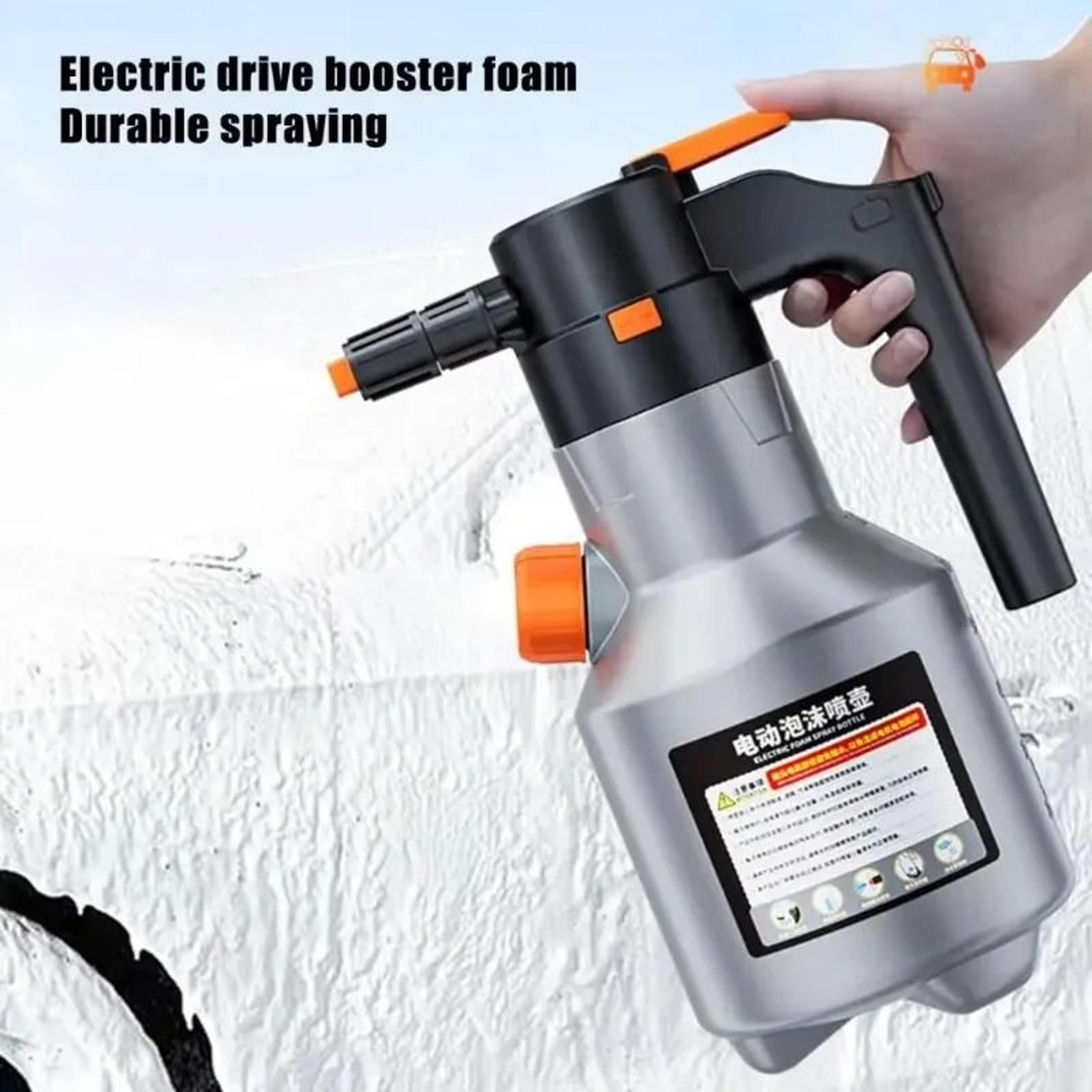 2L Handheld Electric Foam Sprayer  Motorized Snow Foam Cannon For Car Wash 3