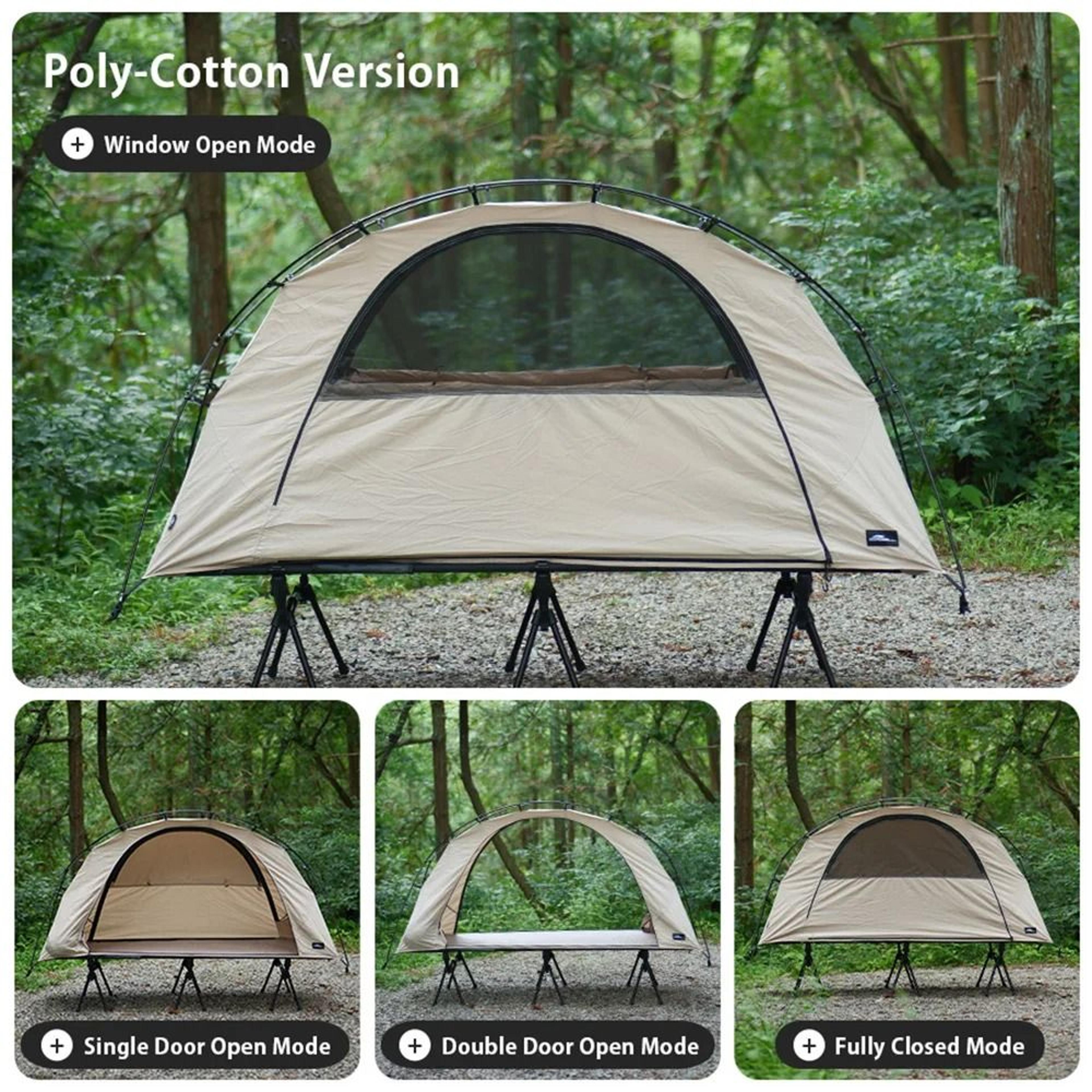 UltraLight Cot Tent  Waterproof  MosquitoProof Outdoor Shelter 0
