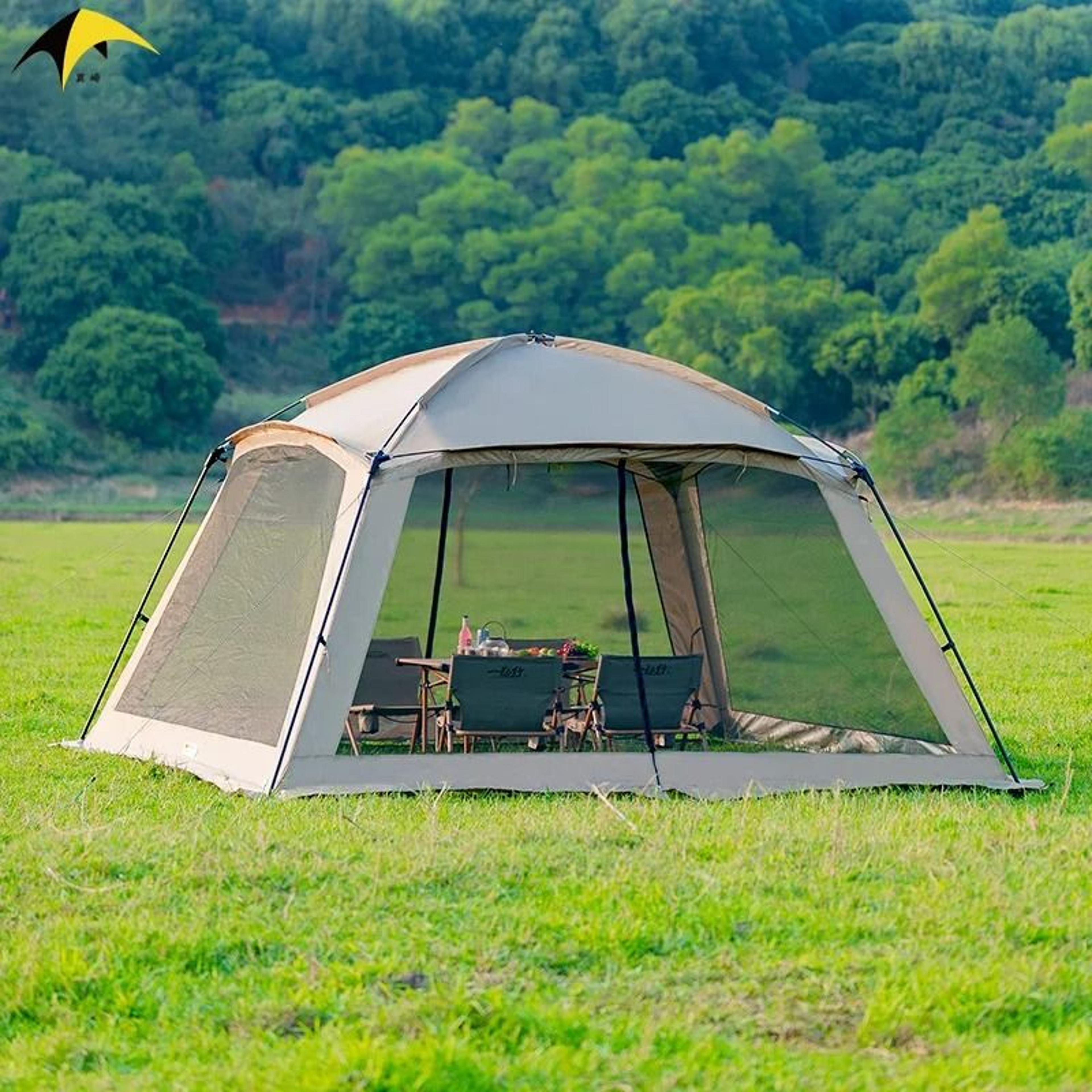 ExtraLarge Mesh Party Tent  615 Person Rainproof Sunshade Canopy 1