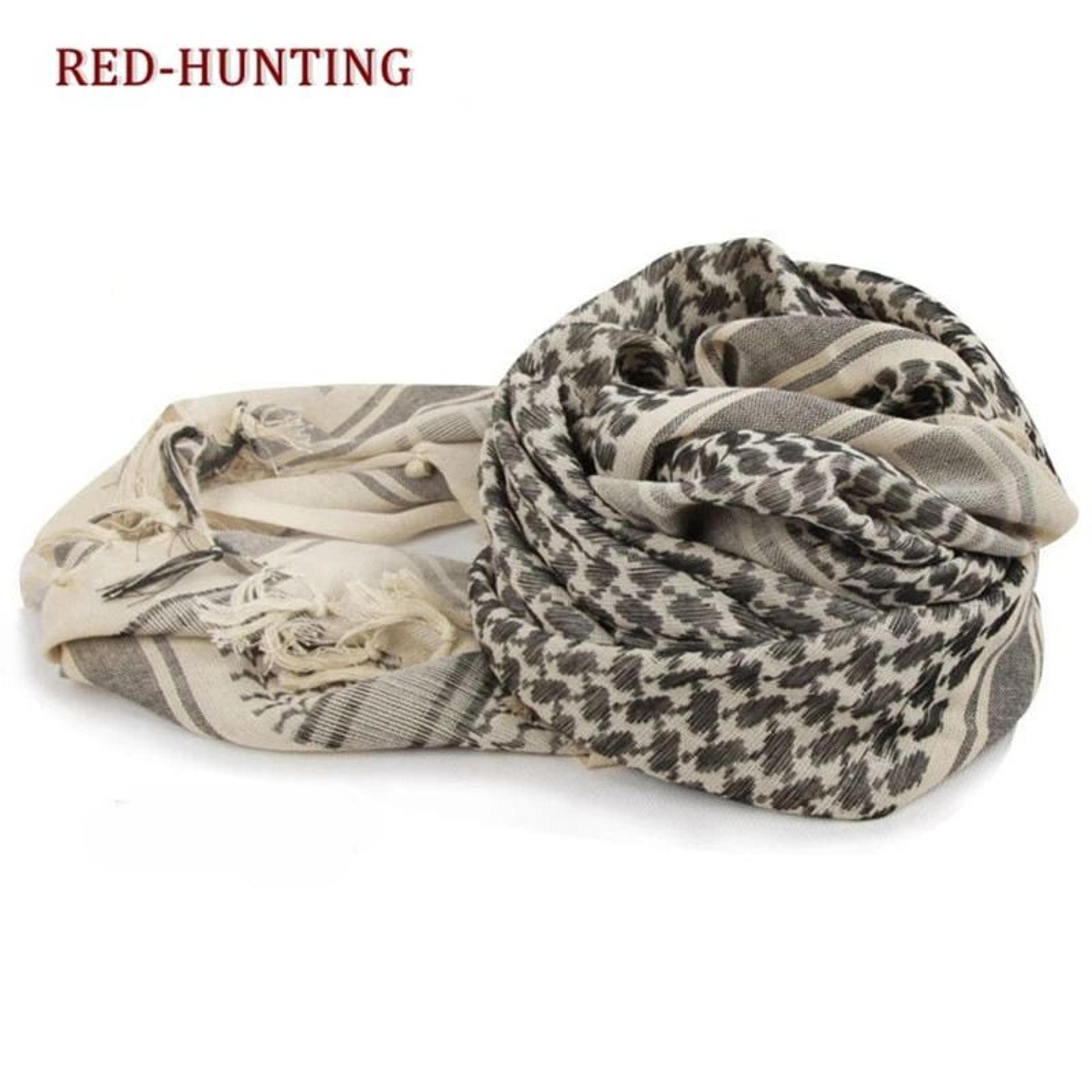Tactical Hunting Shemagh  Desert Keffiyeh Head  Neck Arab Wrap 5