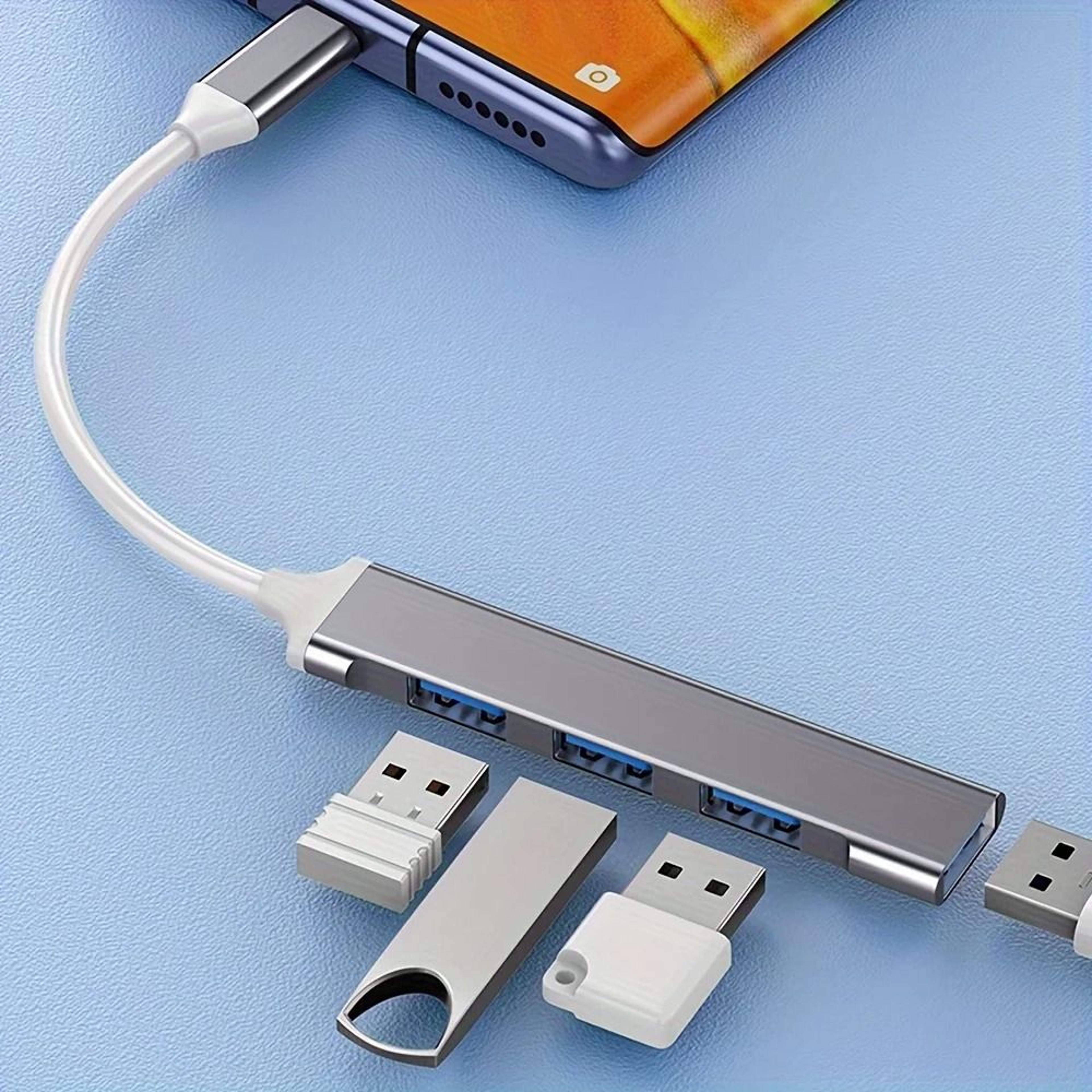 4Port MultiSplitter TypeC Hub  USB Adapter  OTG For Laptops  PC 2