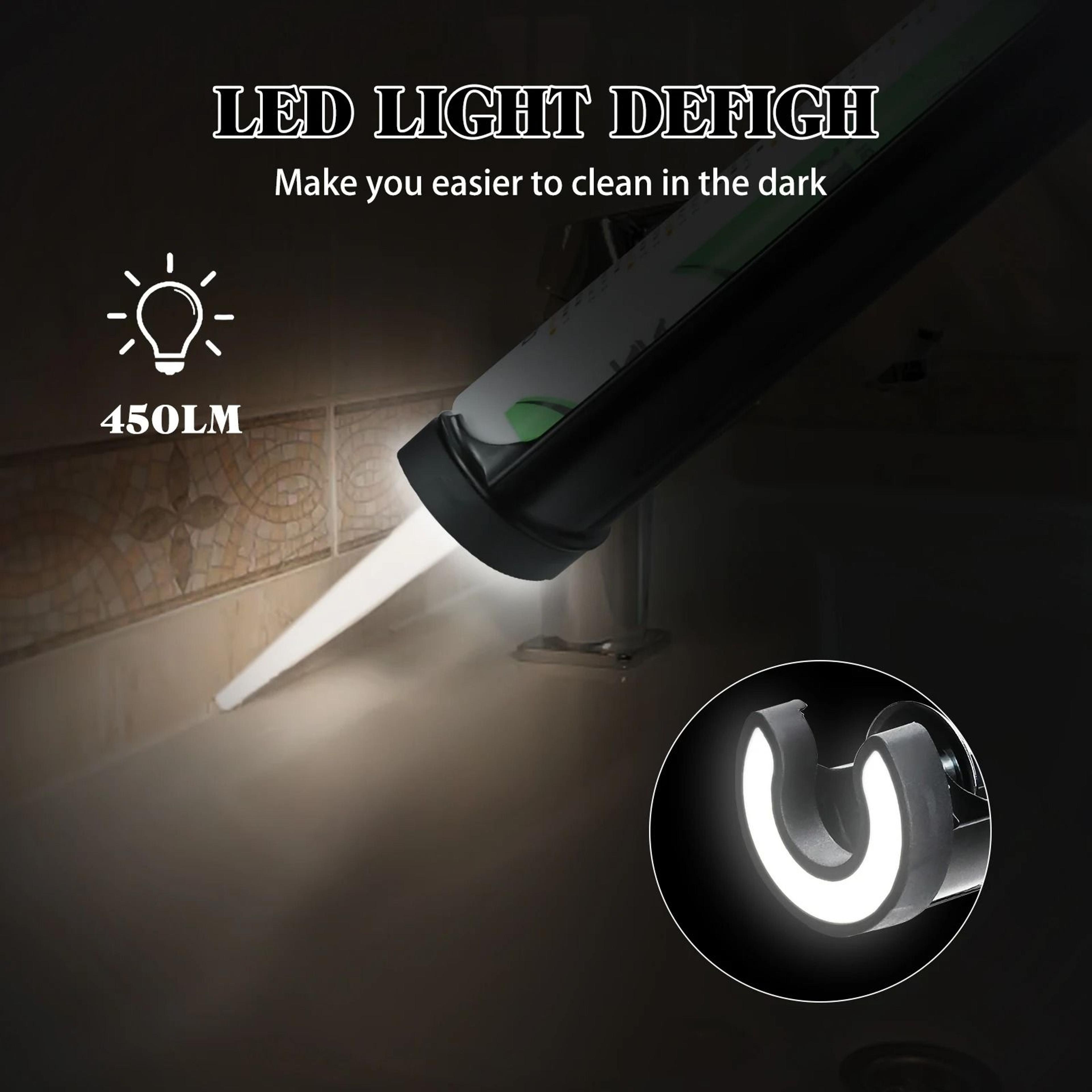 Cordless Electric Caulking Gun  4 Adjustable Speeds  LED Light 5