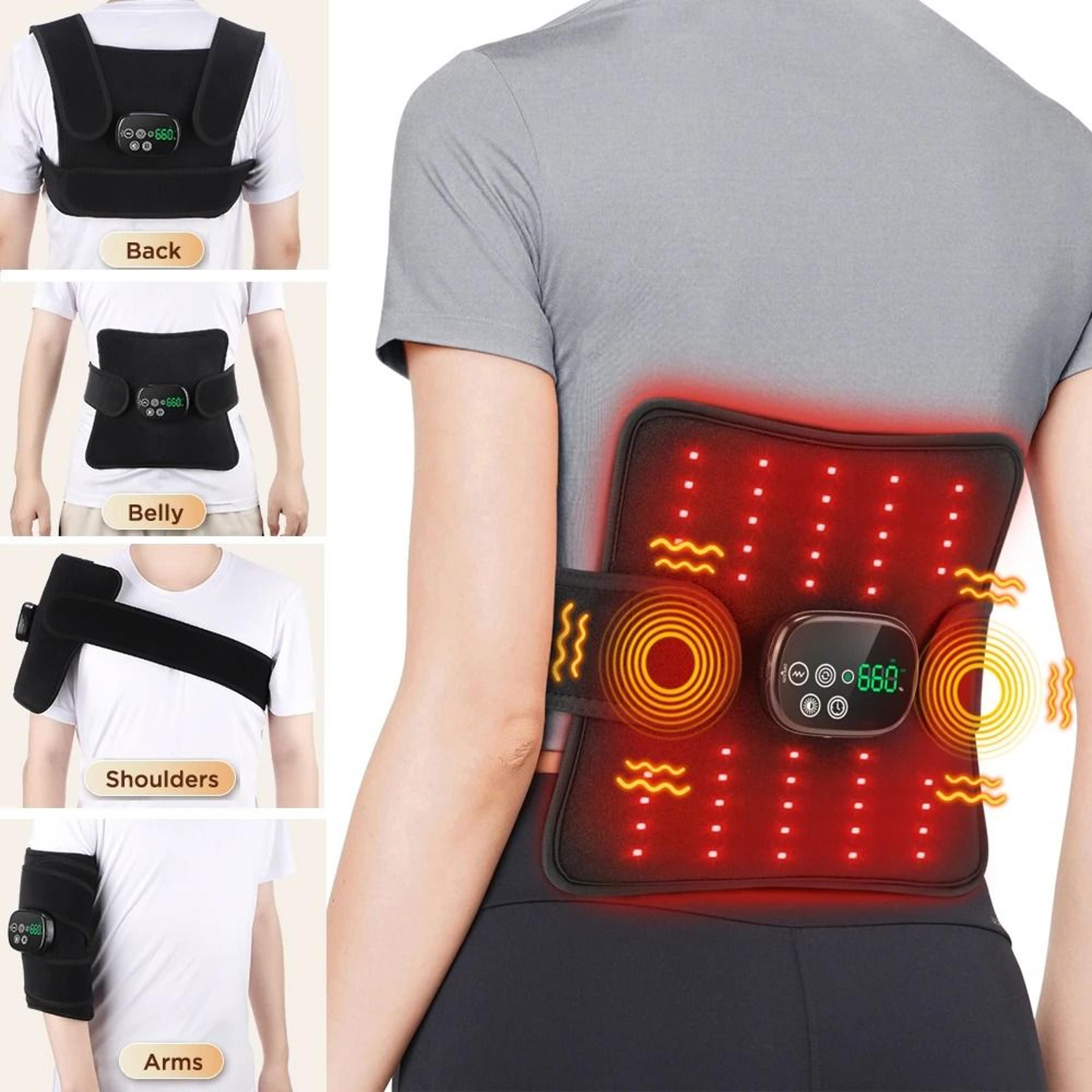 Electric Infrared Knee Pad  Joint Massager  Heating  Vibration Relief 0