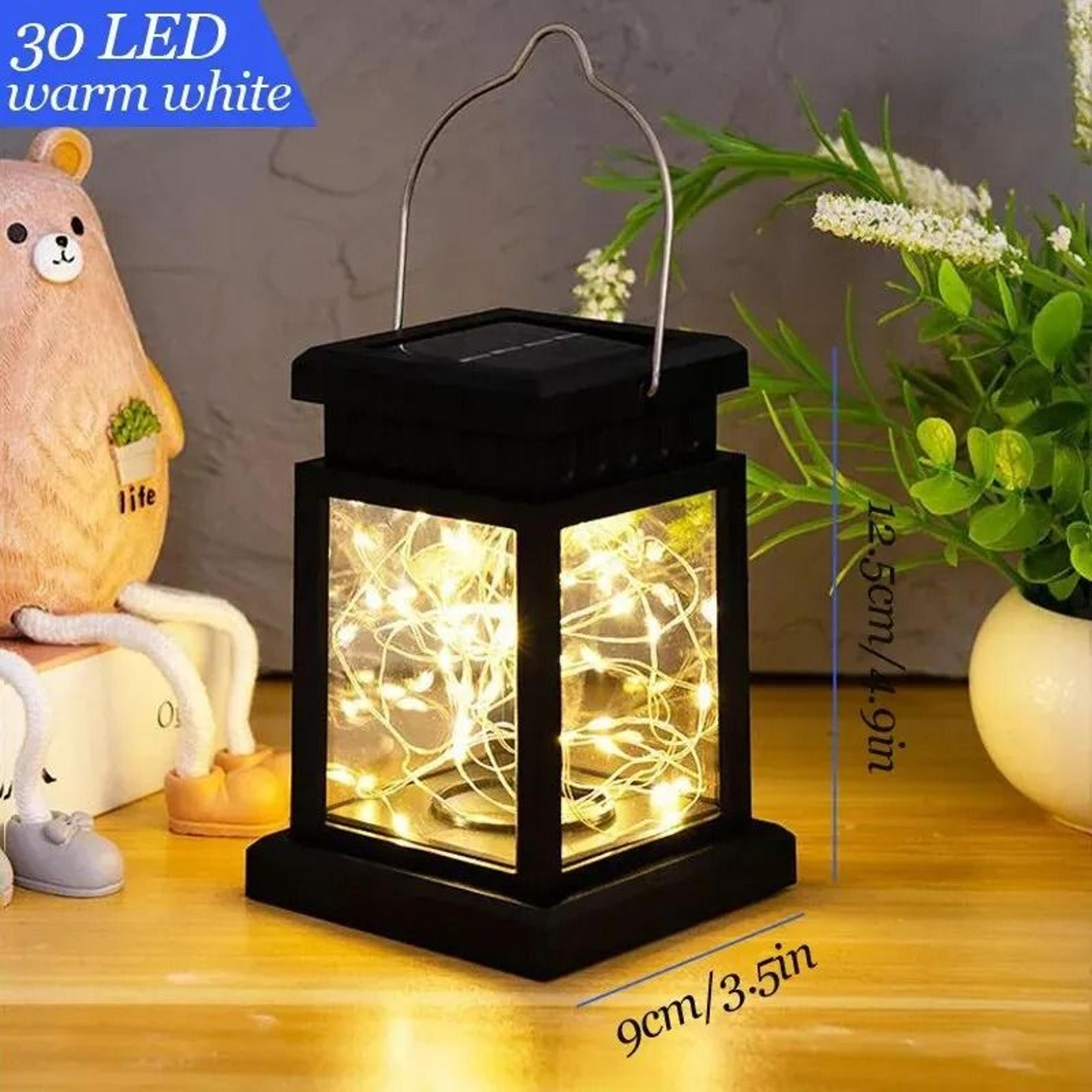 Solar LED Garden Lantern  Decorative Outdoor Bird  Candle Lighting 7