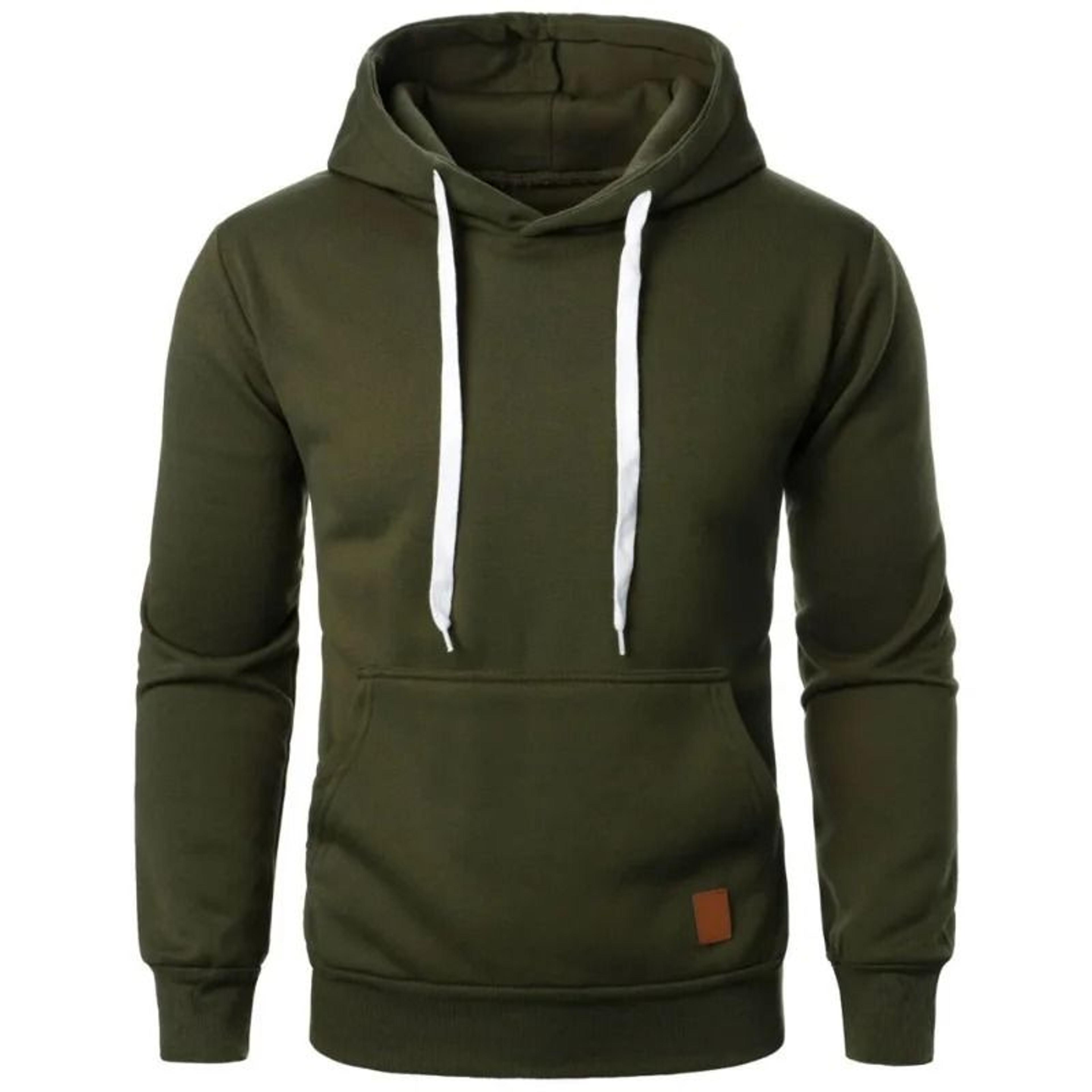 Mens Casual Lightweight Hoodie  Solid Color Outdoor Streetwear 11