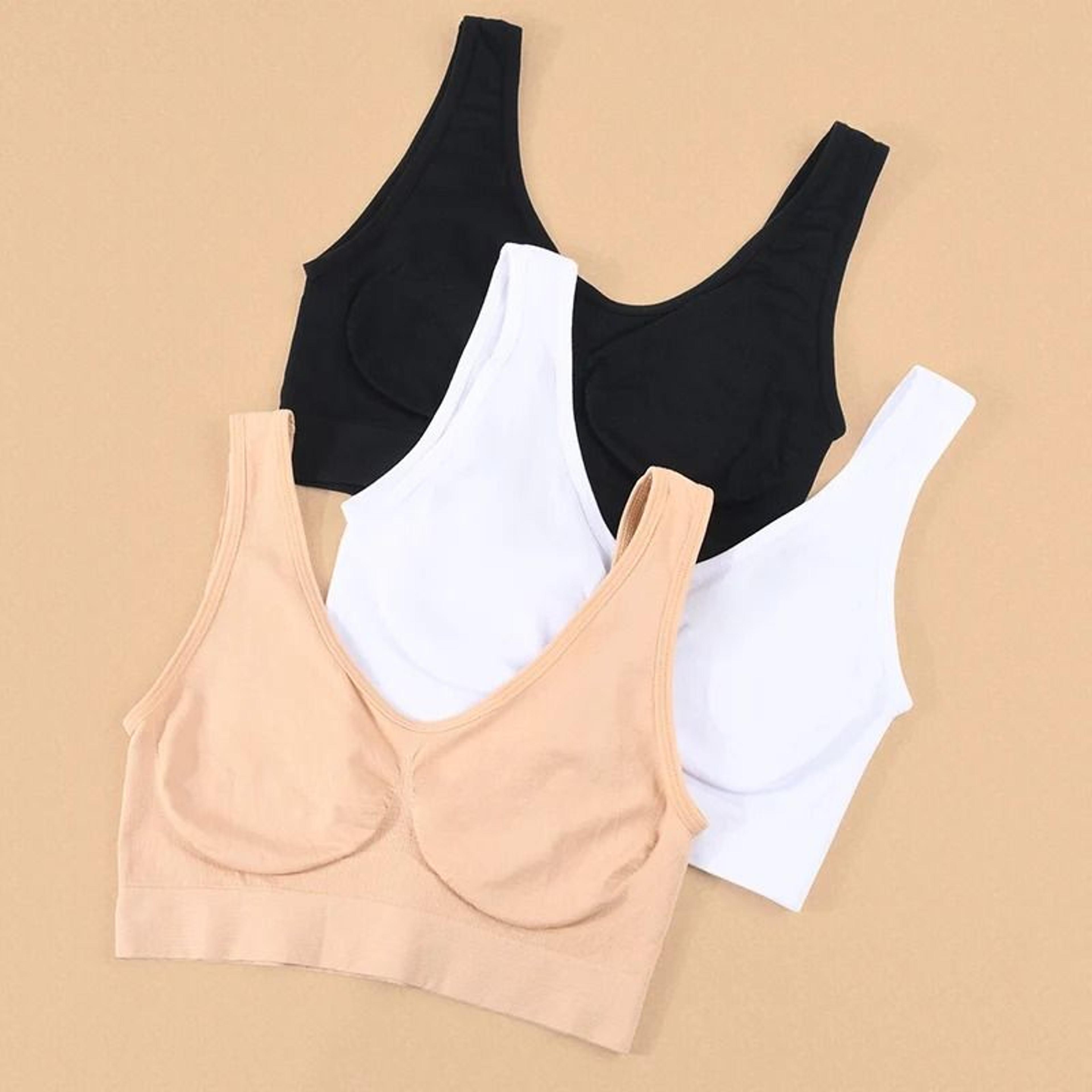 7Pack Seamless Wireless Bras  UltraSoft Lightweight Daily Comfort 5
