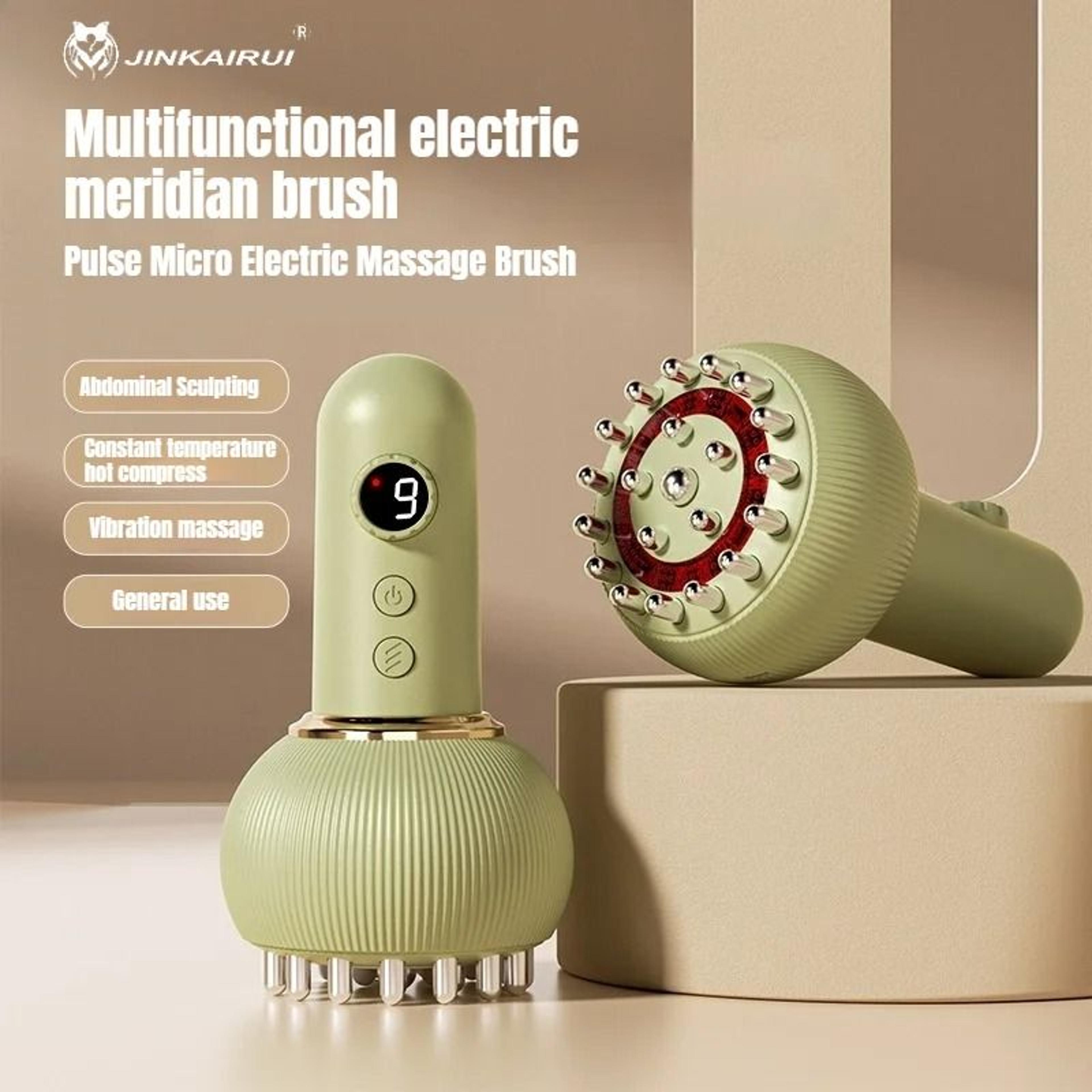 Electric Meridian  Scraping Massage Brush 1