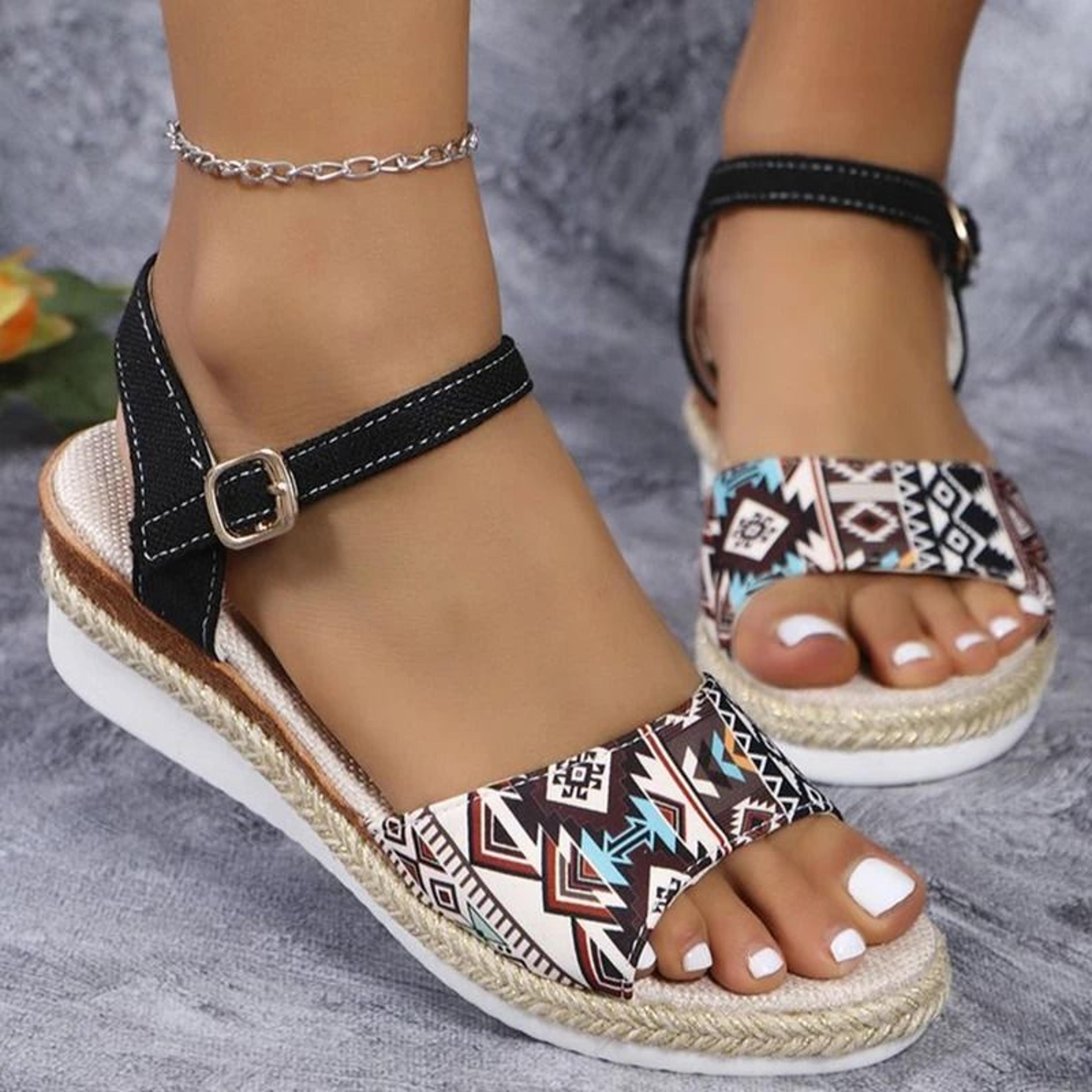 Womens Wedge Heel Summer Sandals 0