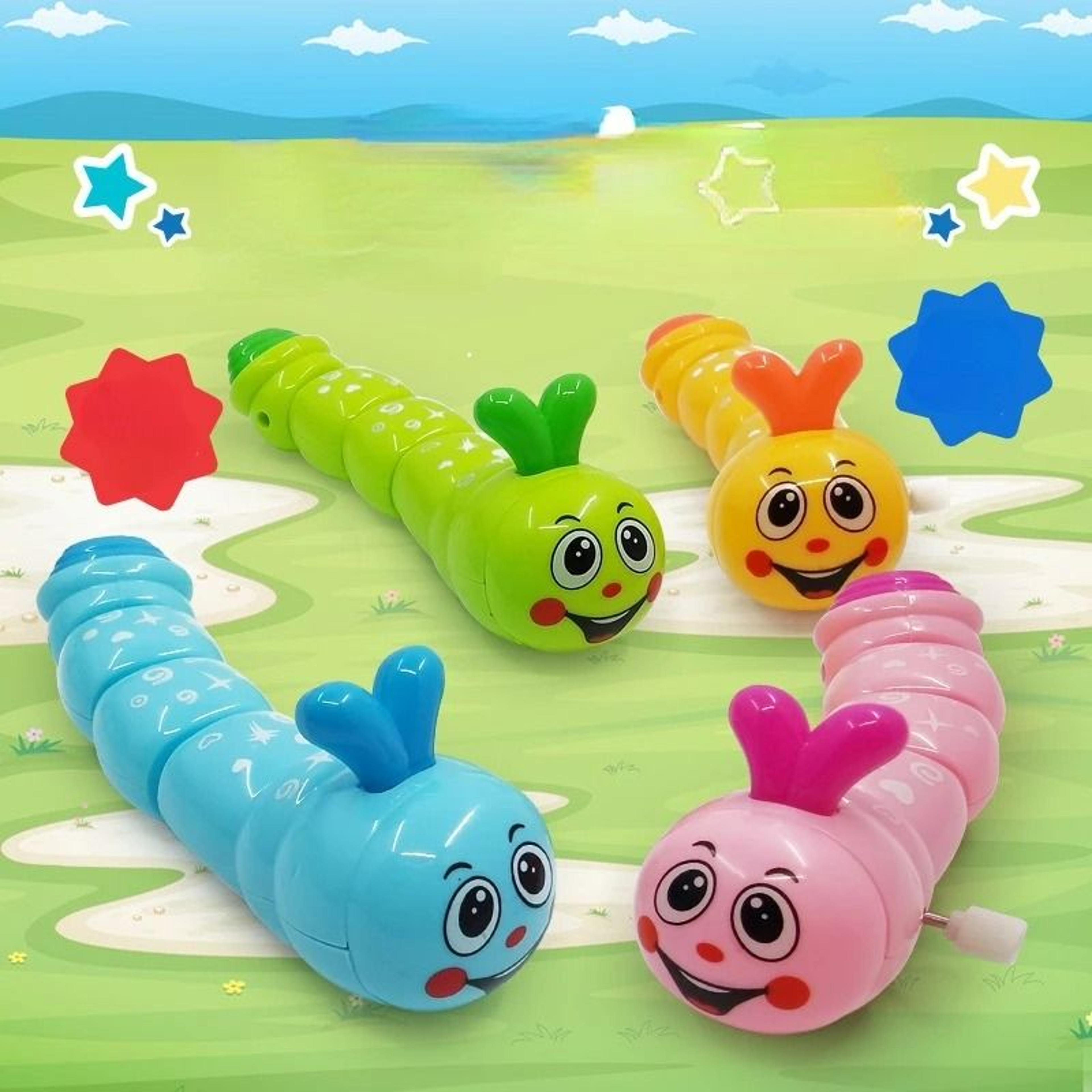 Interactive Caterpillar Clockwork WindUp Toy 0