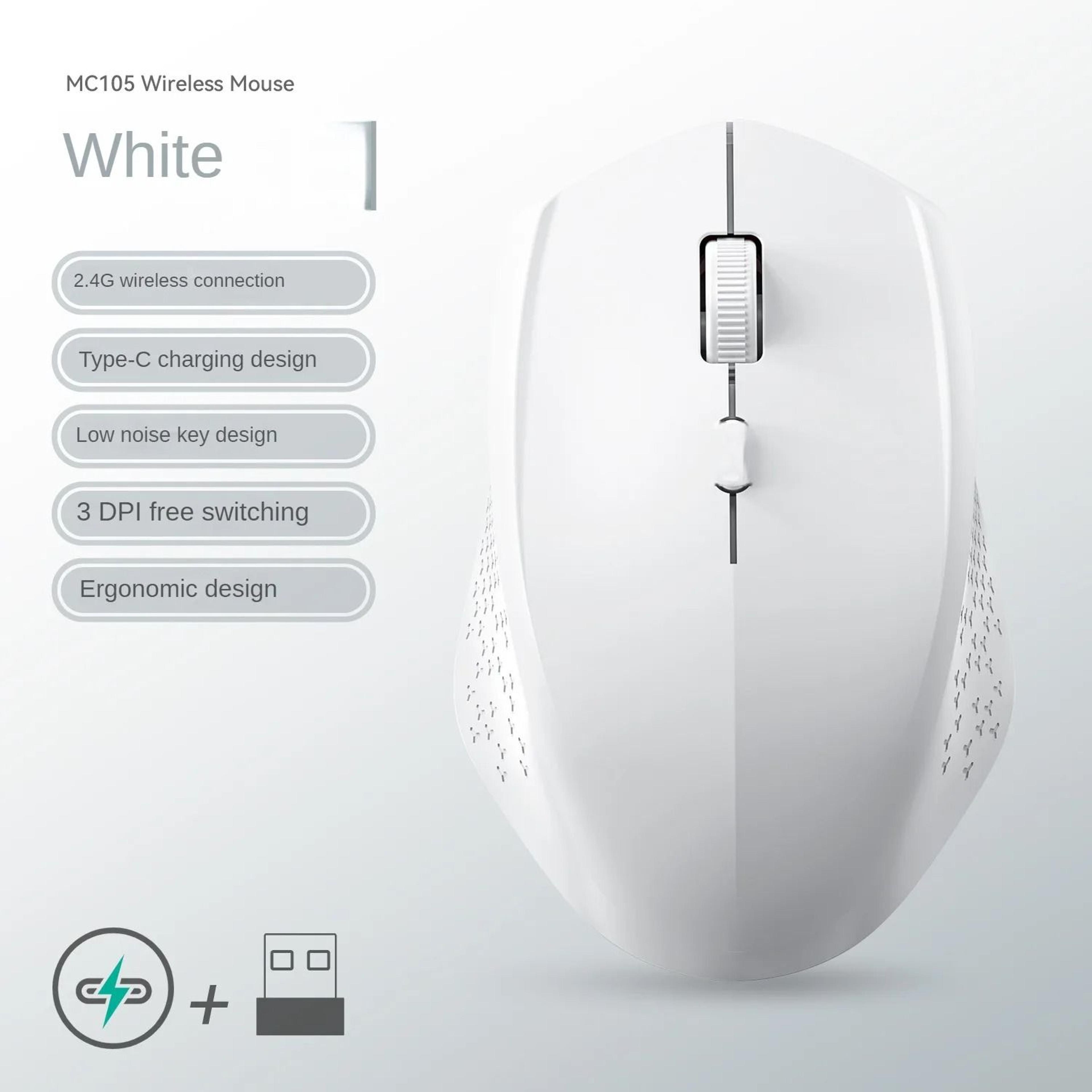 DualMode Silent Rechargeable Wireless Mouse 11