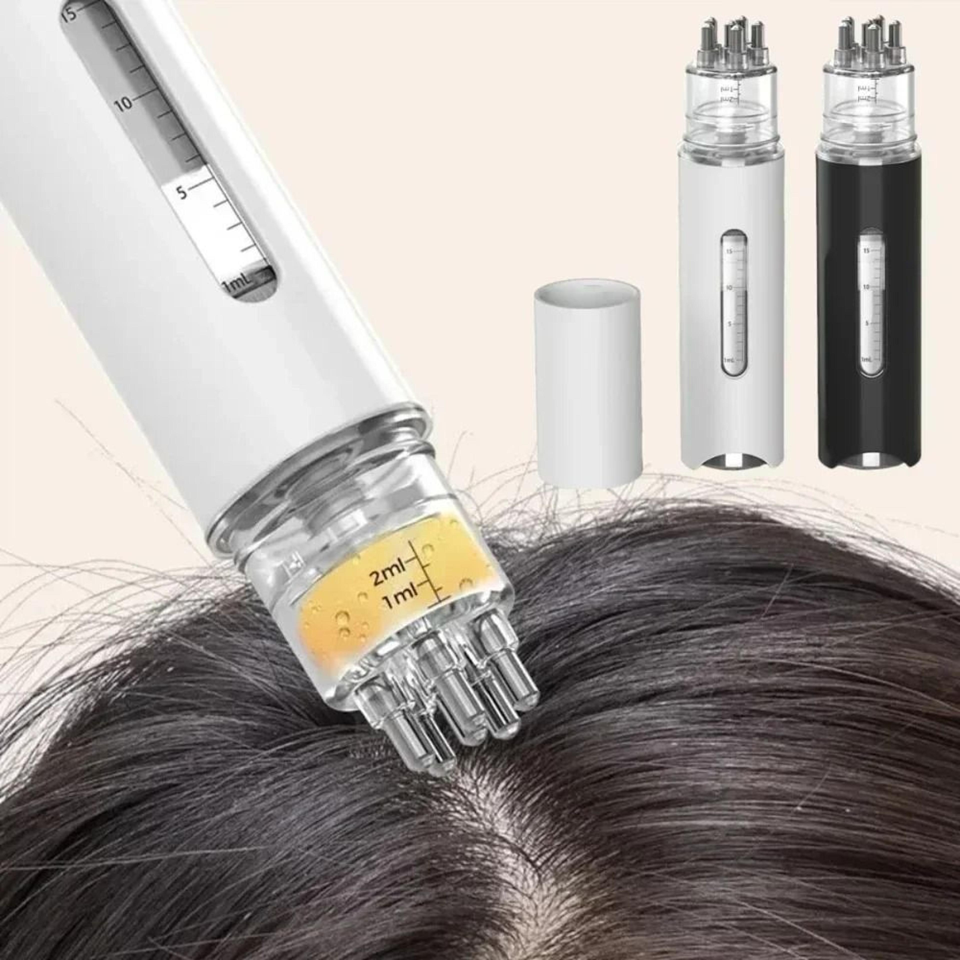 Portable Scalp Applicator  Liquid Guiding Massager 0