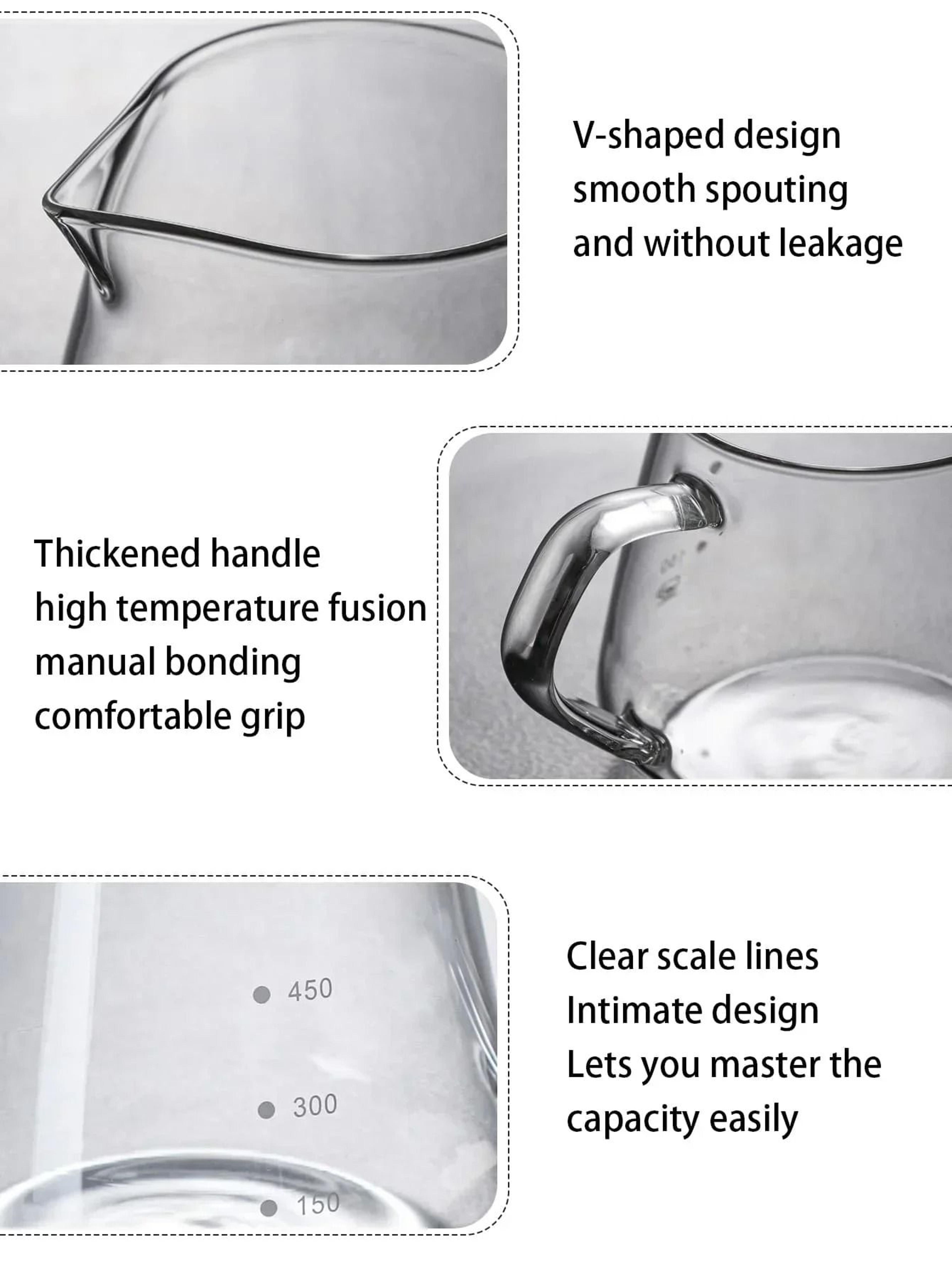 Borosilicate Glass PourOver Coffee Maker Set 5