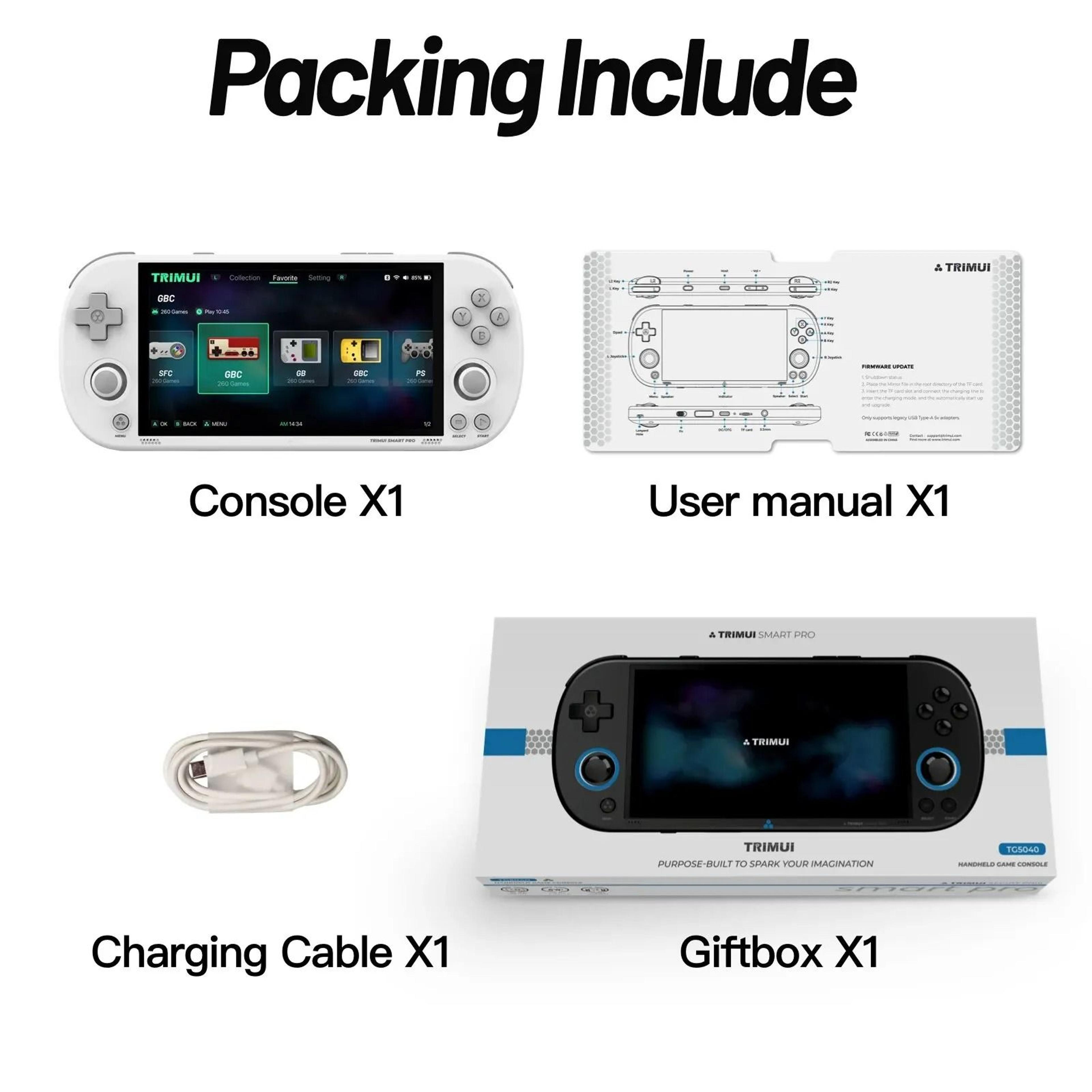 Smart Pro 496 IPS Handheld Retro Game Console 8