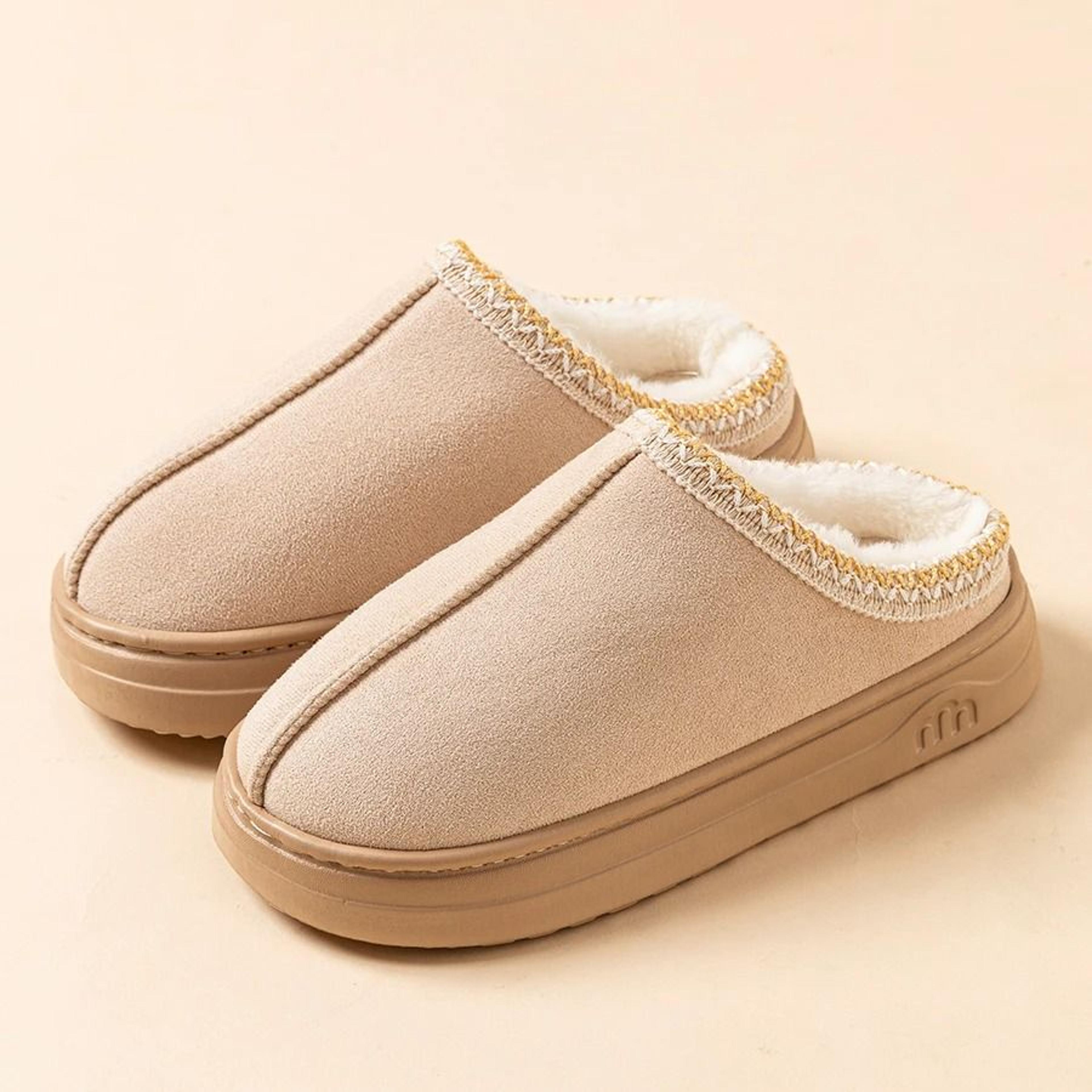 Plush AllSeason Comfort Houseshoes 6