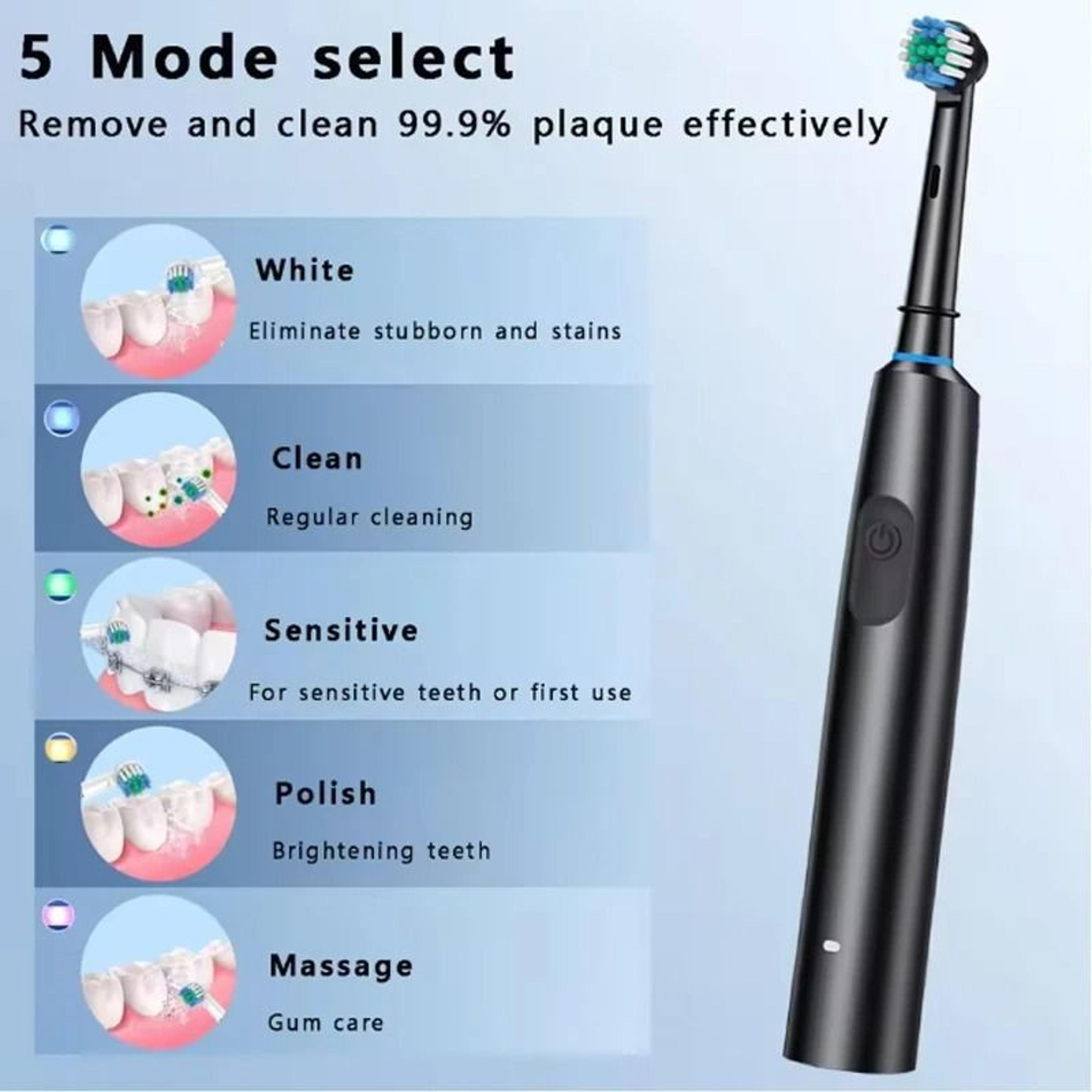HighPerformance Rotary Rechargeable Electric Toothbrush 3