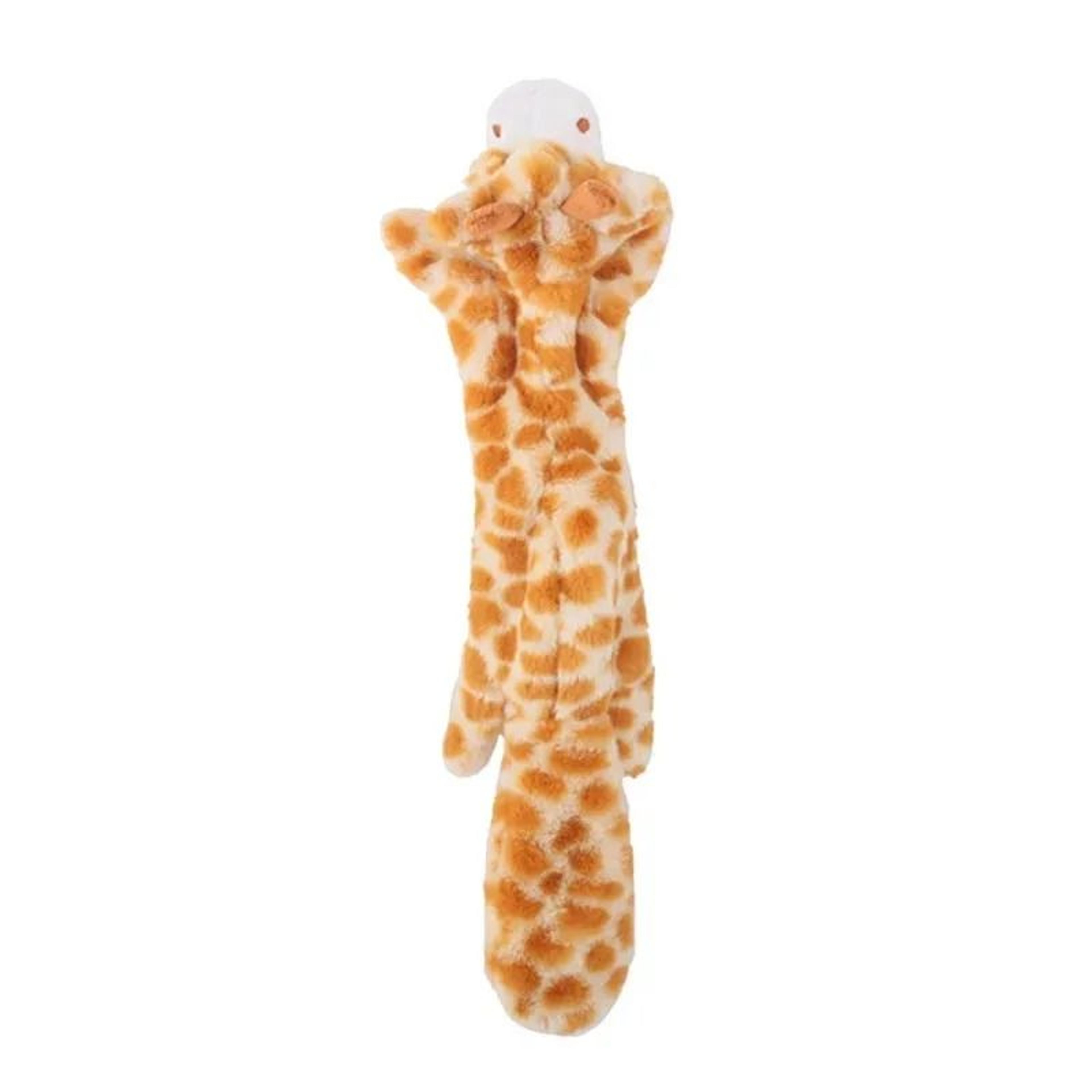 MessFree Stuffingless Plush Squeaky Dog Toy 22
