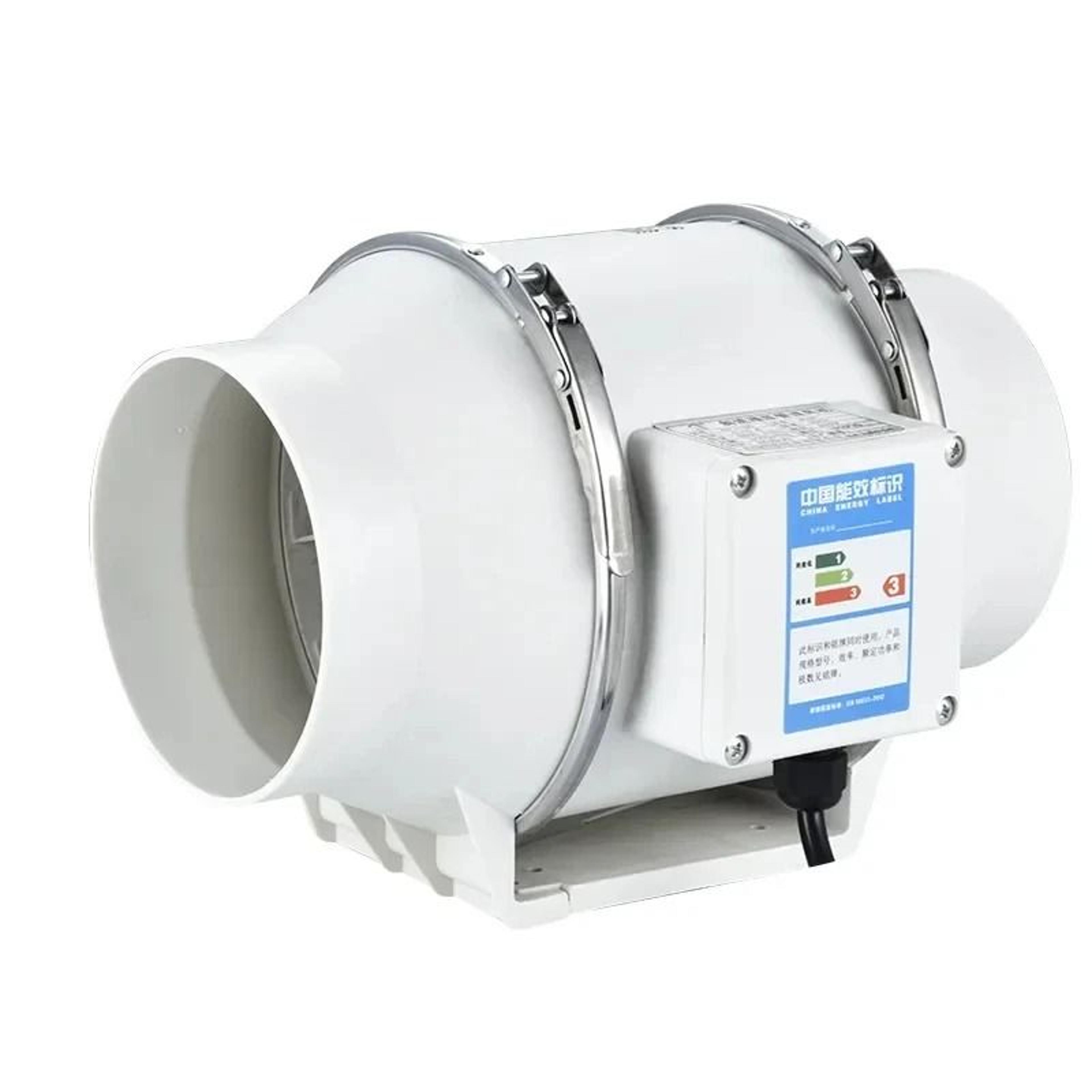 HighPerformance Inline Duct  WallMounted Exhaust Fan 0