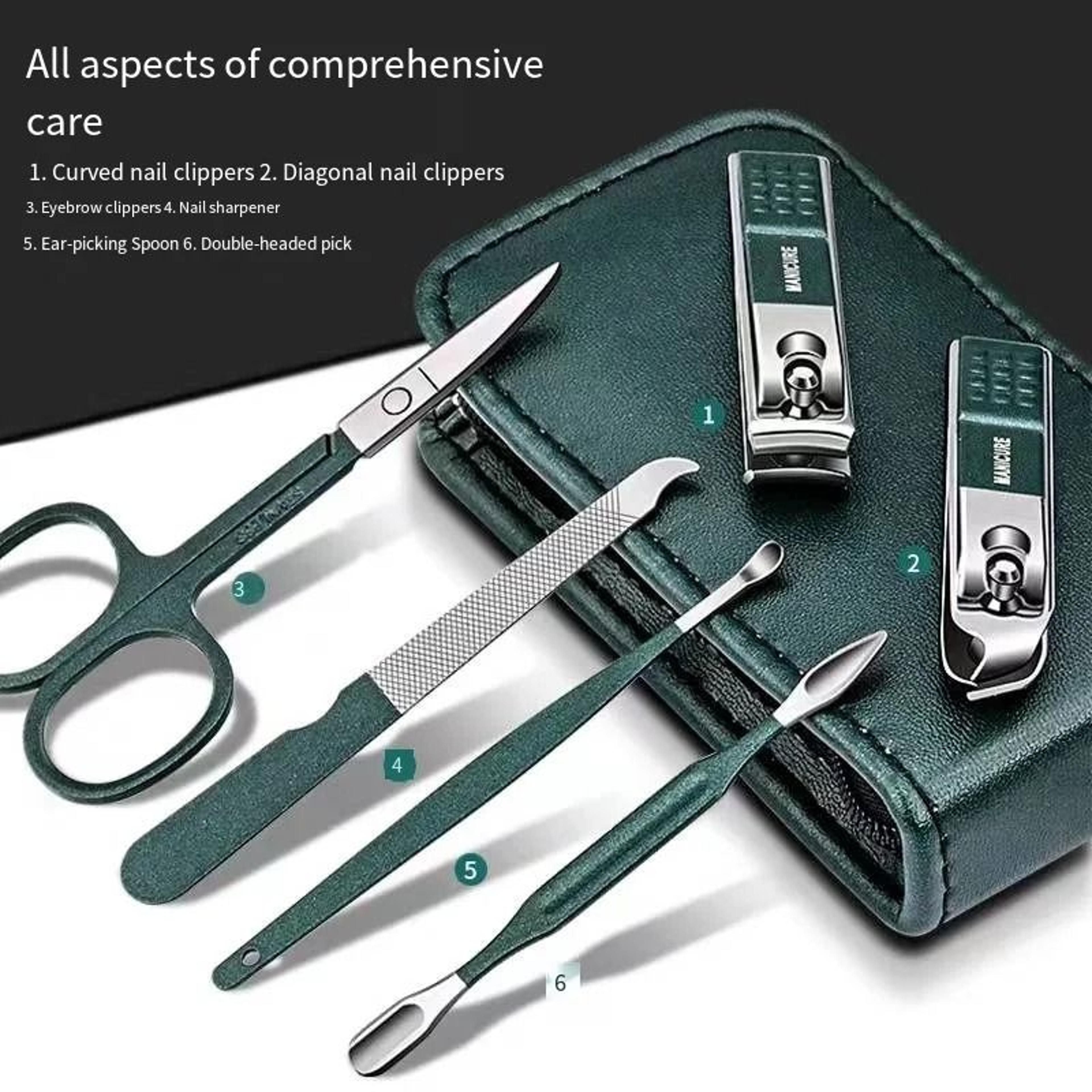 6Piece Portable Household Manicure Set 0