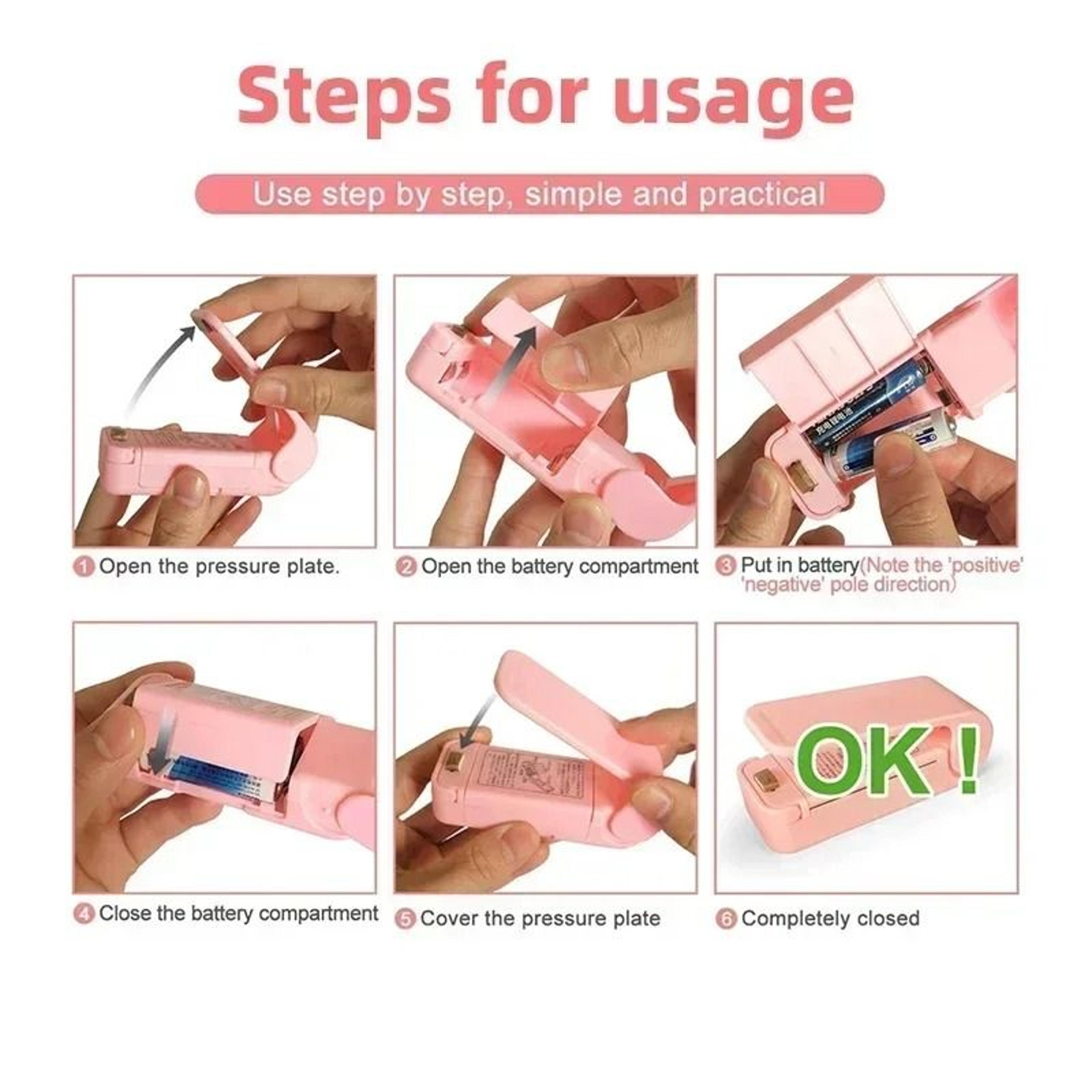 Portable Mini Heat Bag Sealing Machine 4