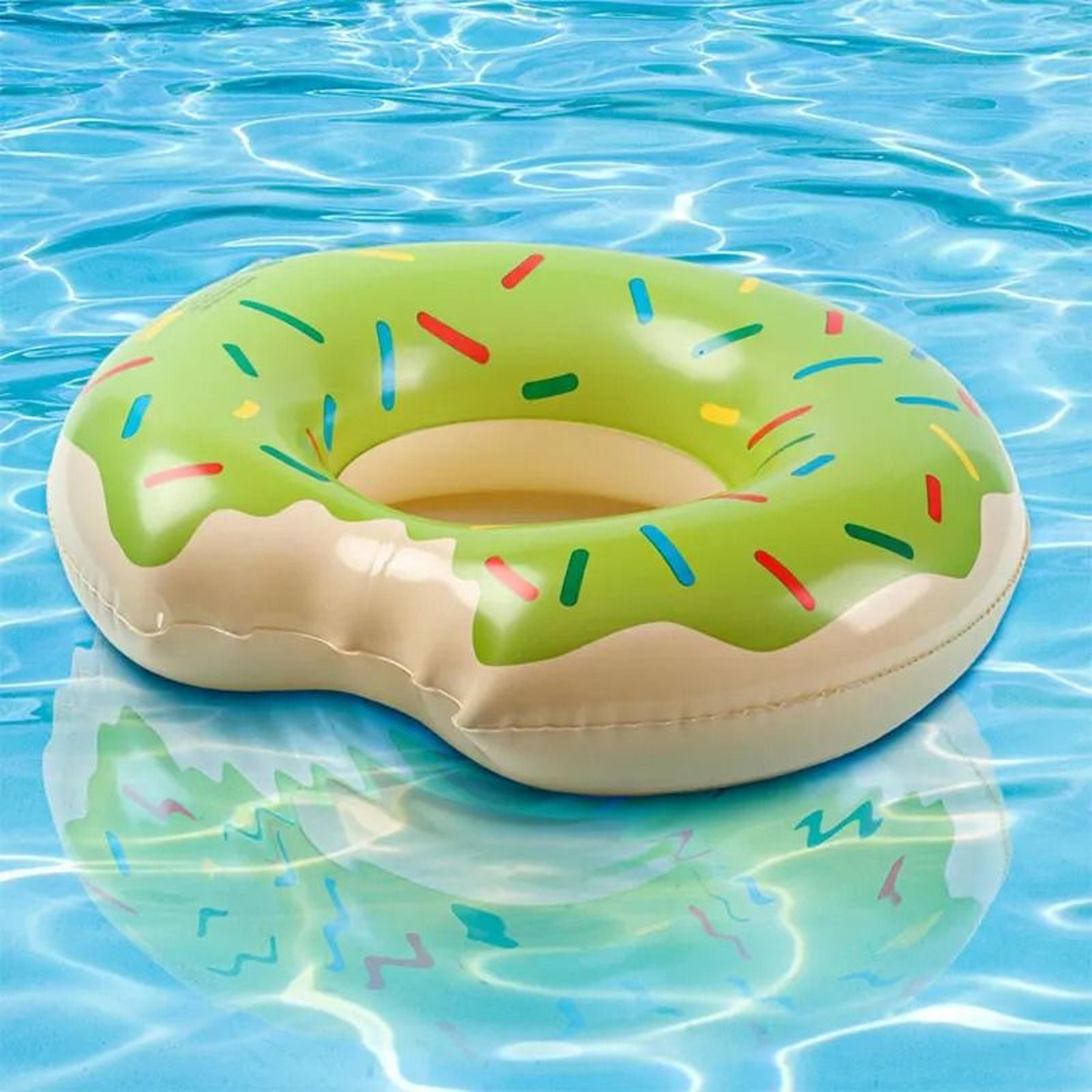 Inflatable Donut Swimming Ring  Pool Float 4