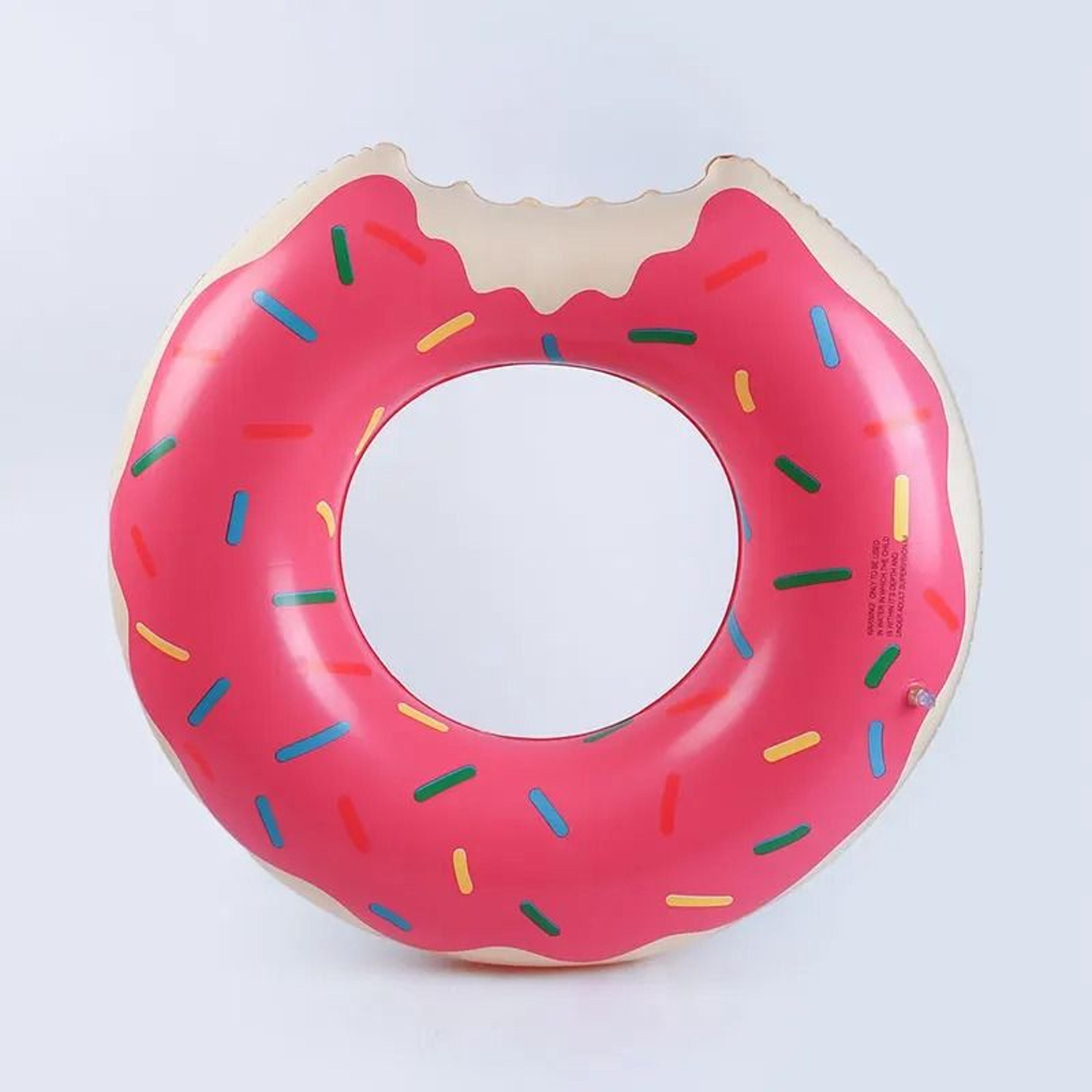 Inflatable Donut Swimming Ring  Pool Float 7