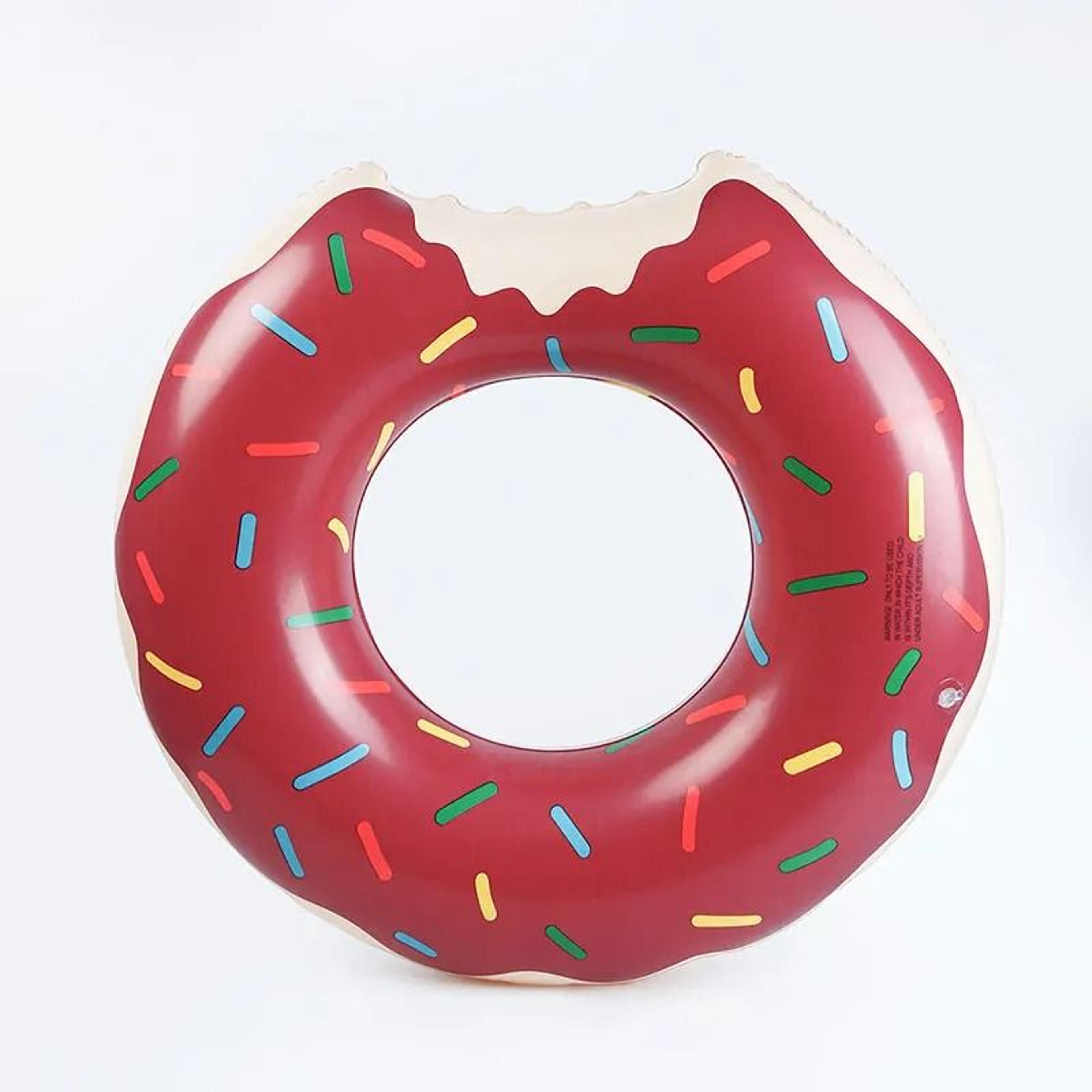 Inflatable Donut Swimming Ring  Pool Float 8