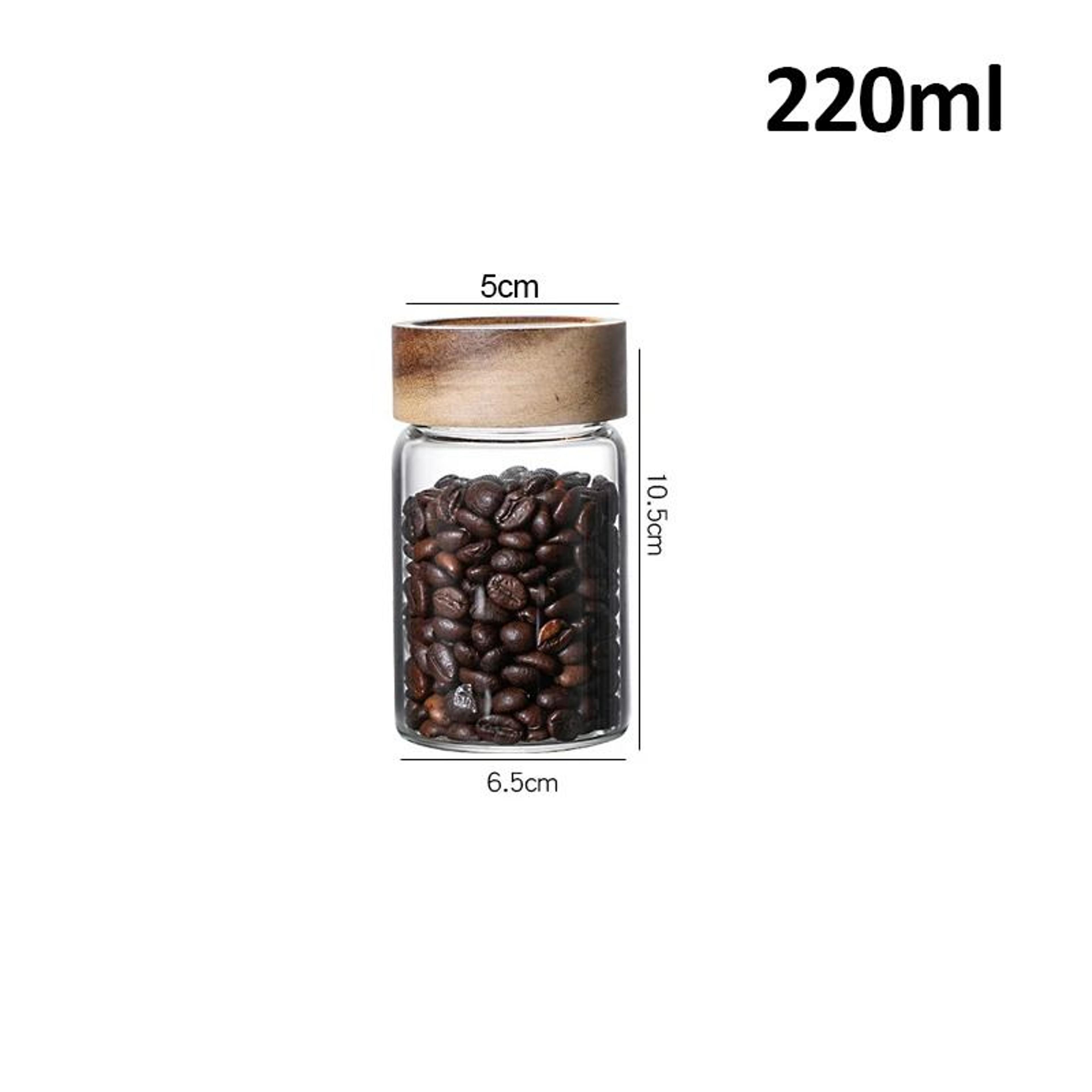 Airtight Glass Food Storage Canister 10