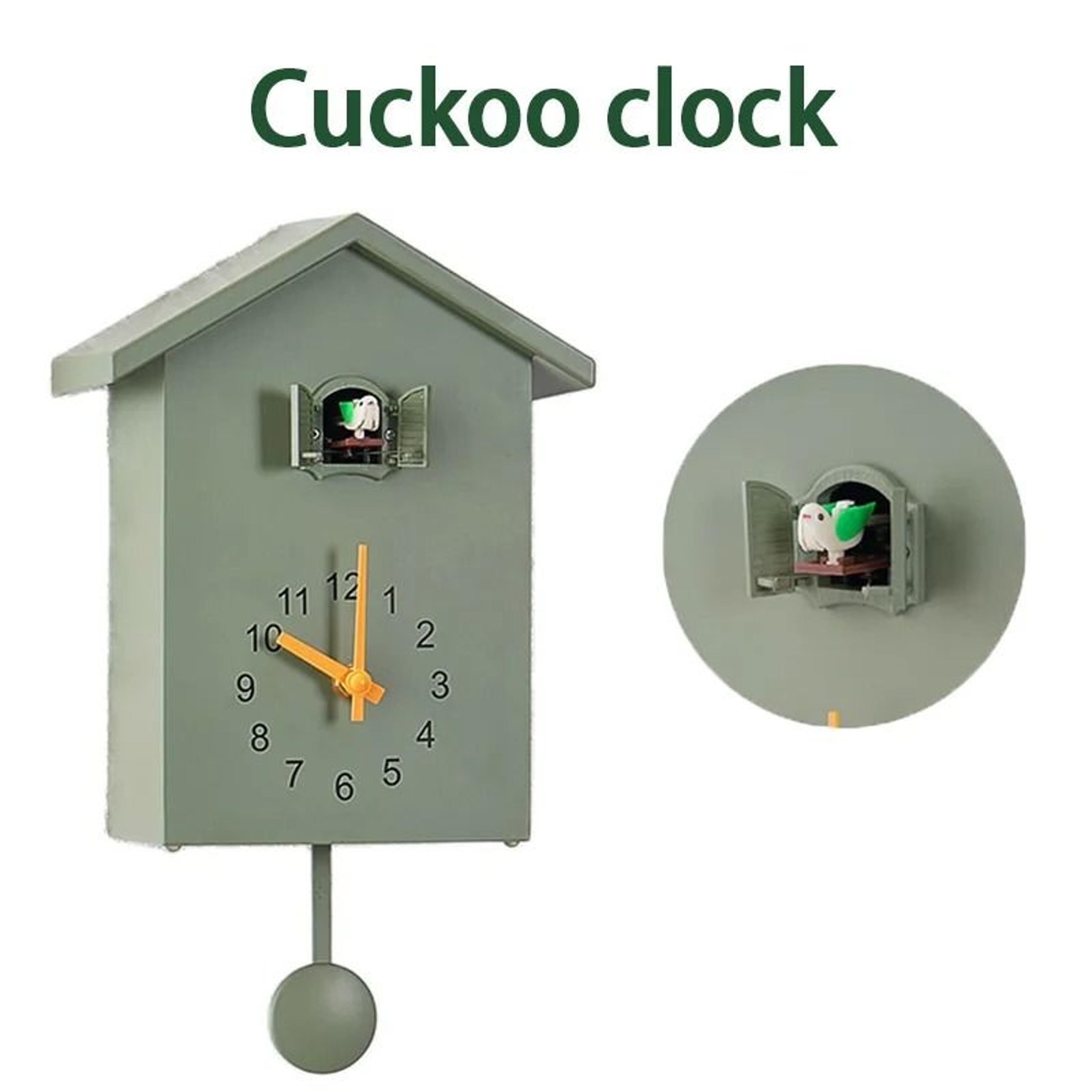 Modern Cuckoo Quartz Wall Clock 1