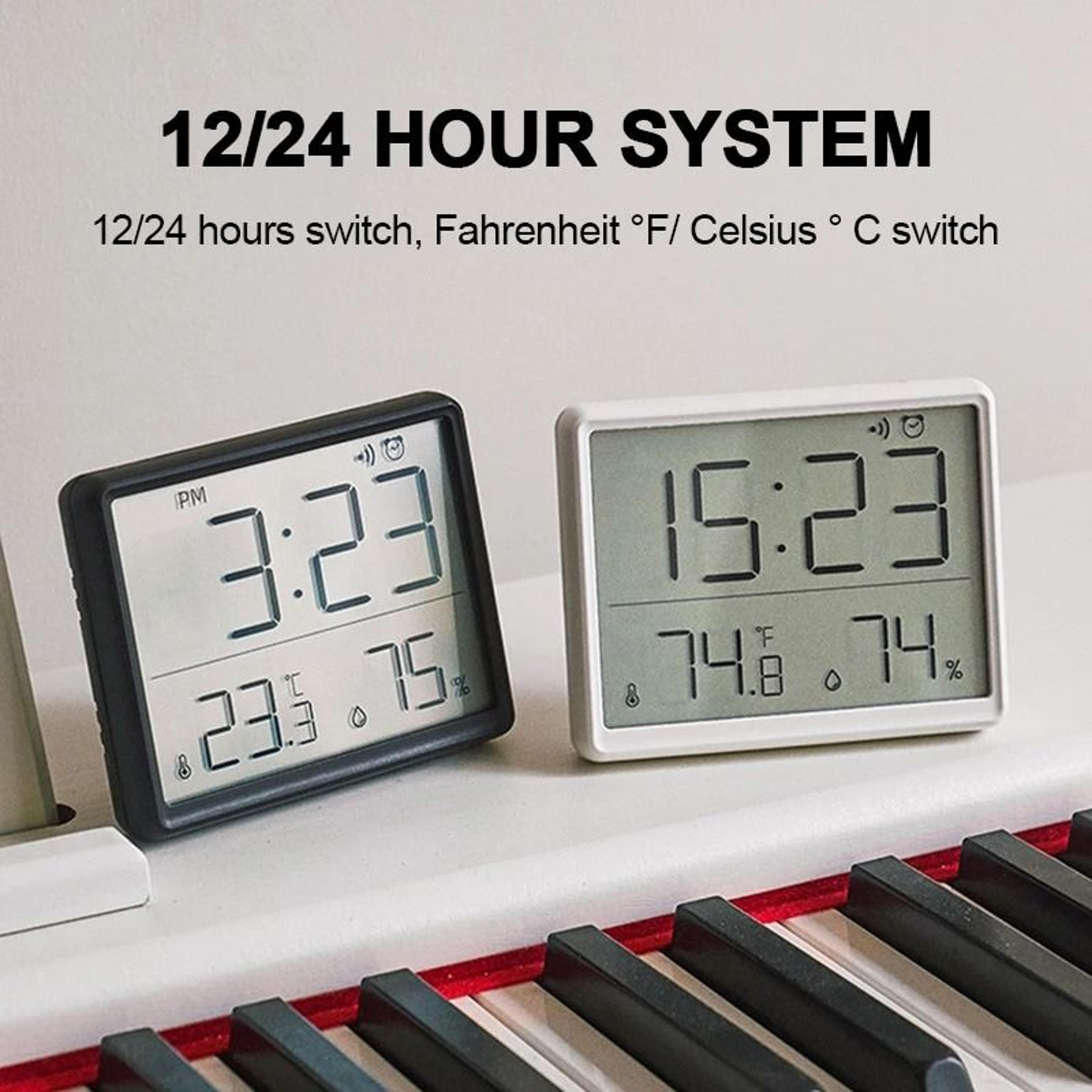 UltraThin Digital LCD Alarm Clock 2
