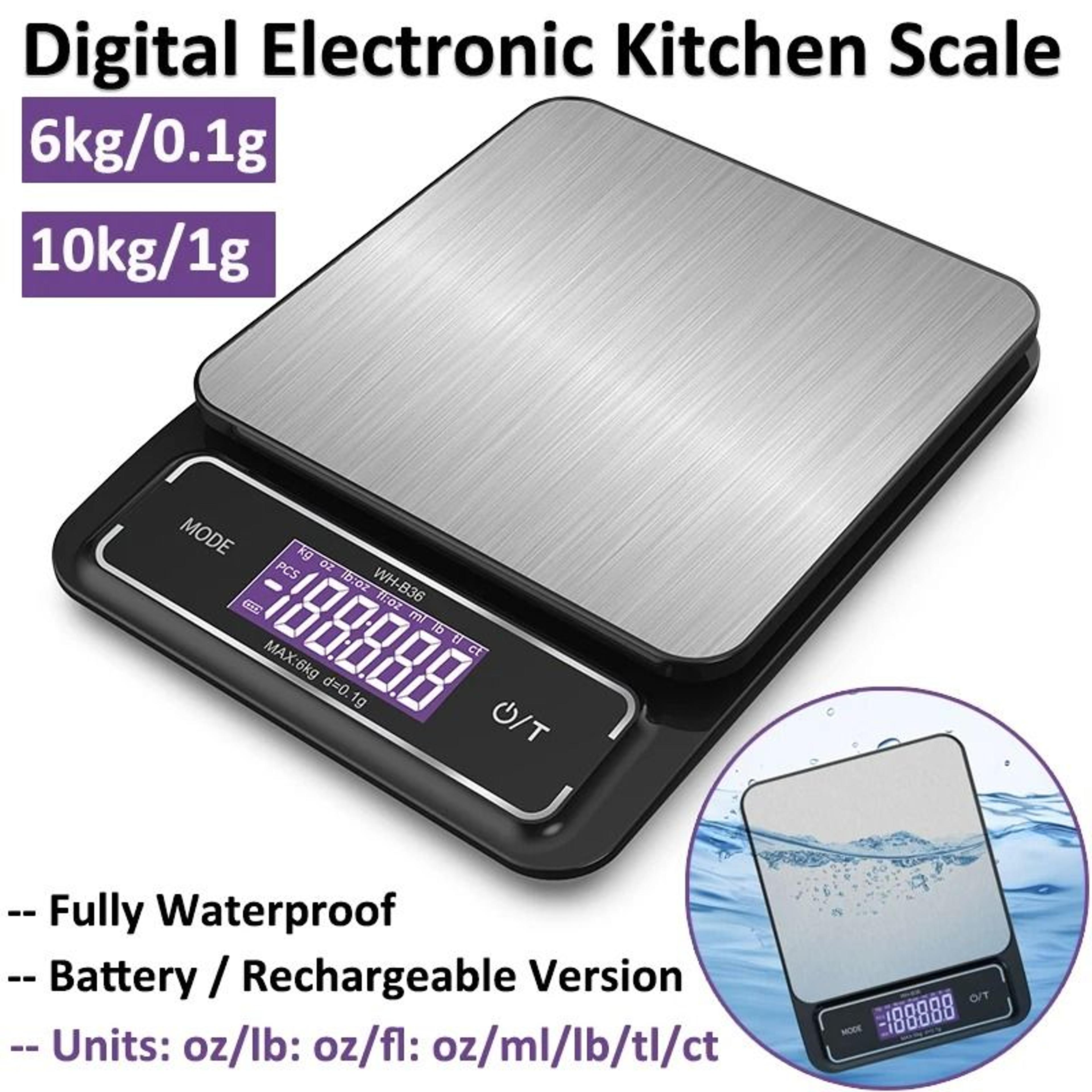 Fully Waterproof HighPrecision Scale 132 Lbs  22 Lbs 1