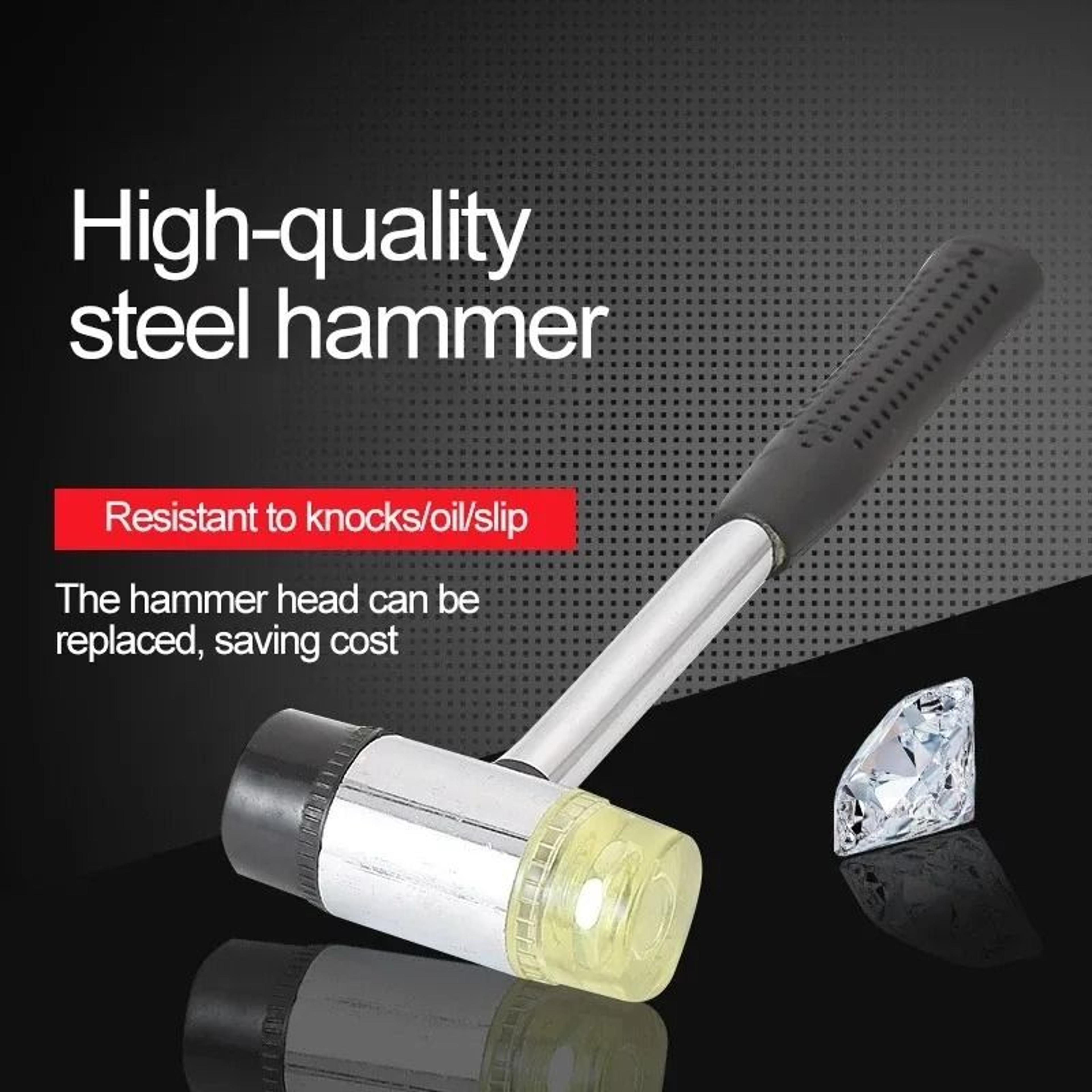 DoubleFace Soft Tap Rubber Mallet 2