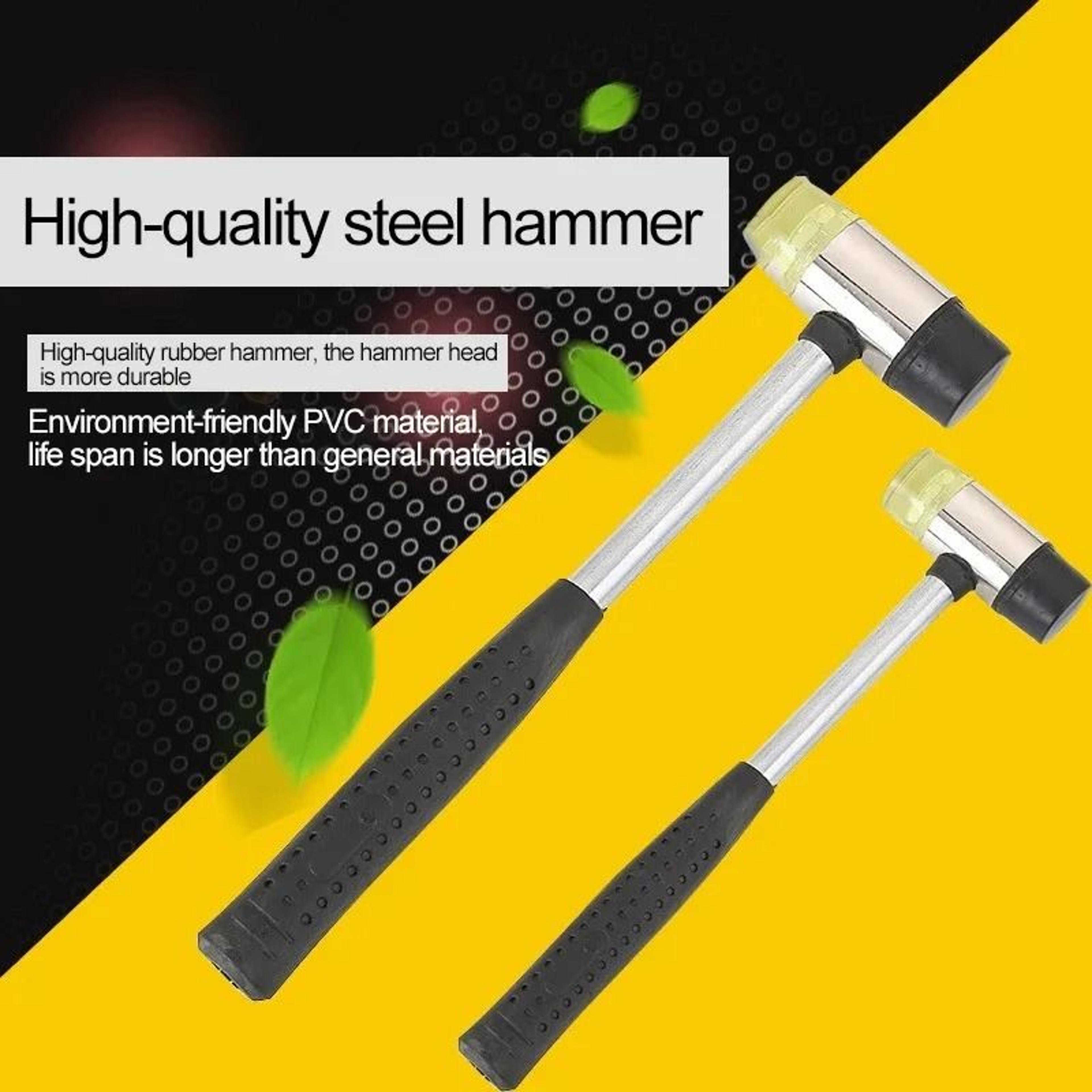 DoubleFace Soft Tap Rubber Mallet 5